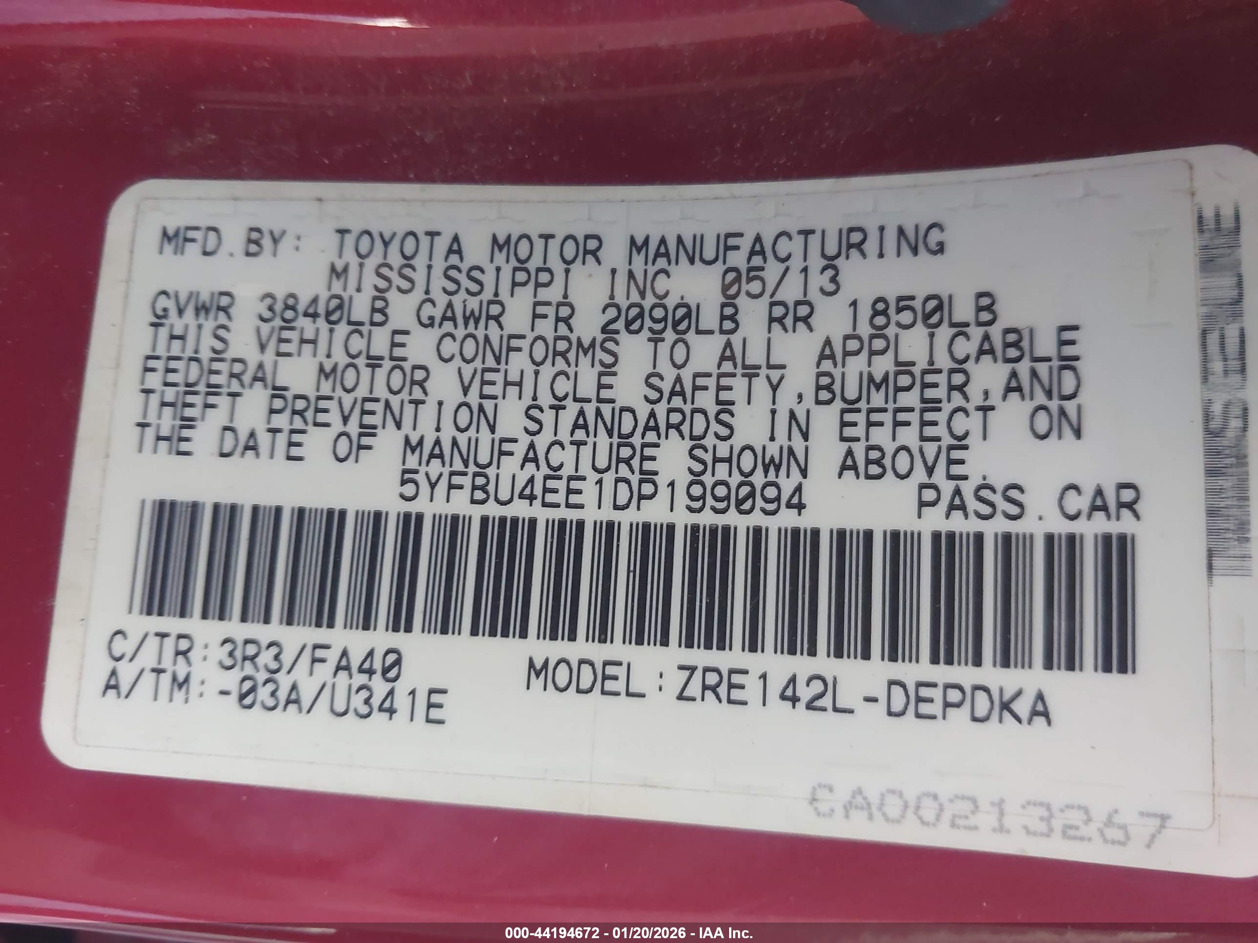 TOYOTA COROLLA image 9