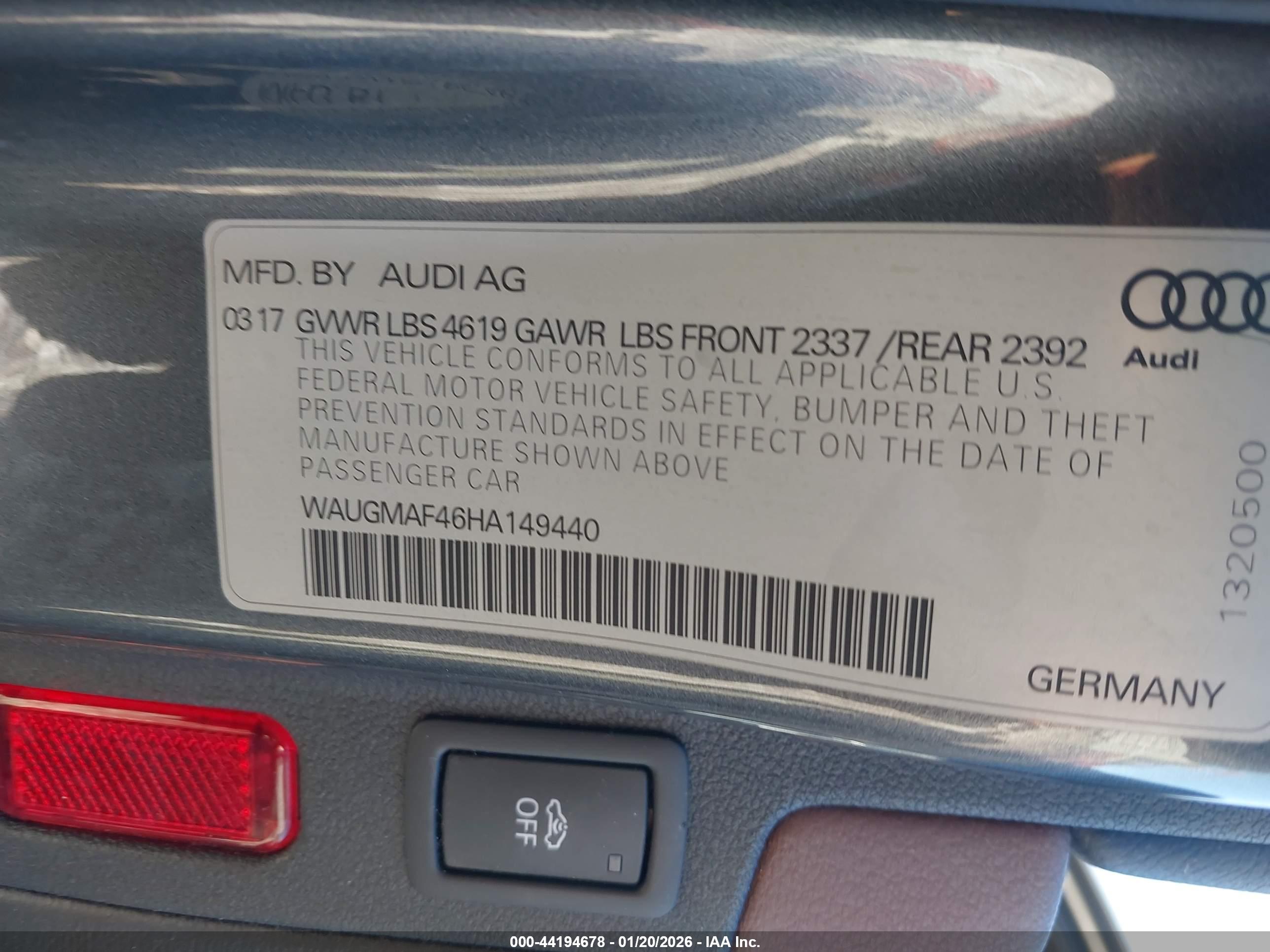 AUDI A4 image 9