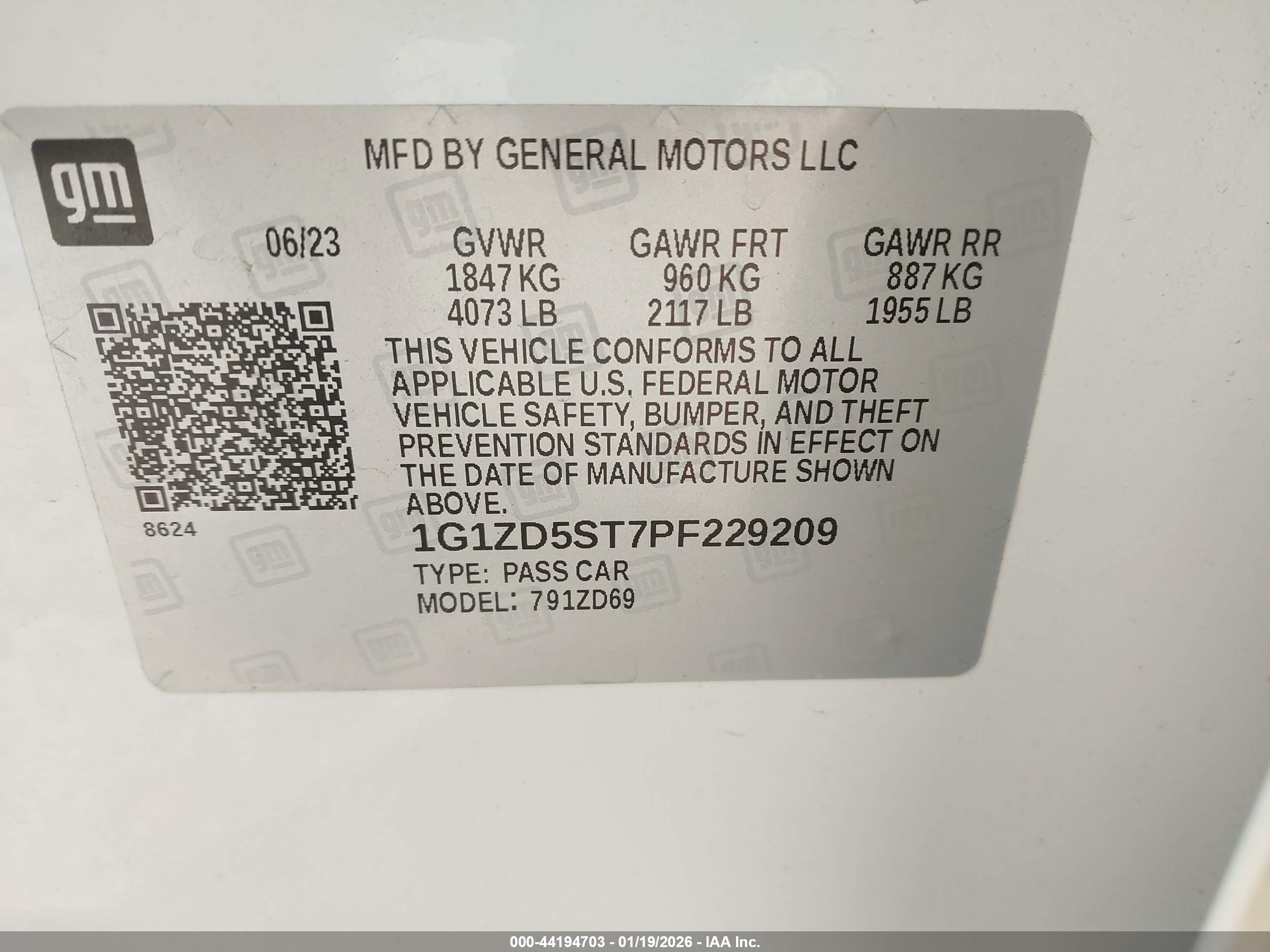 CHEVROLET MALIBU image 9