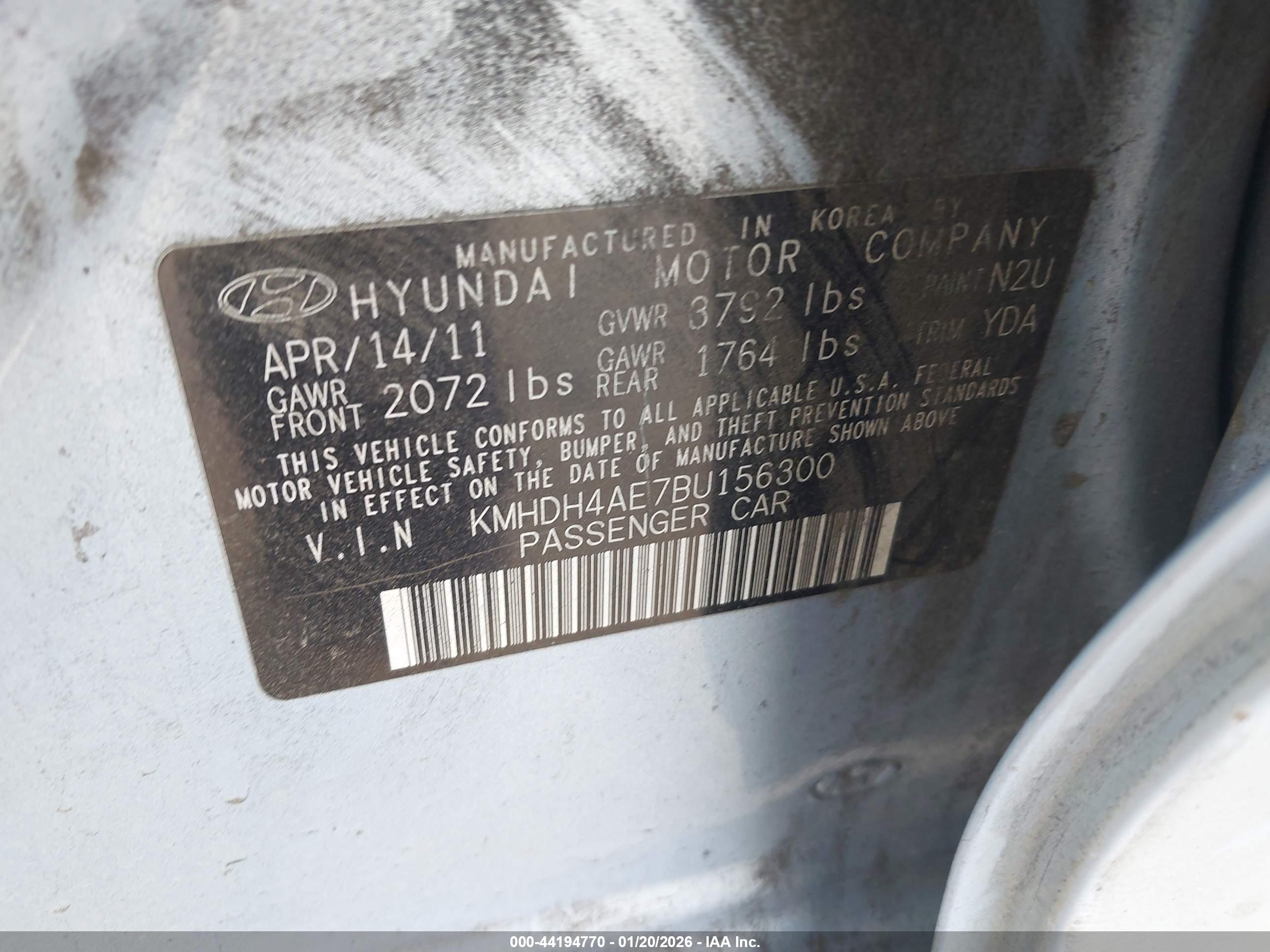HYUNDAI ELANTRA image 9
