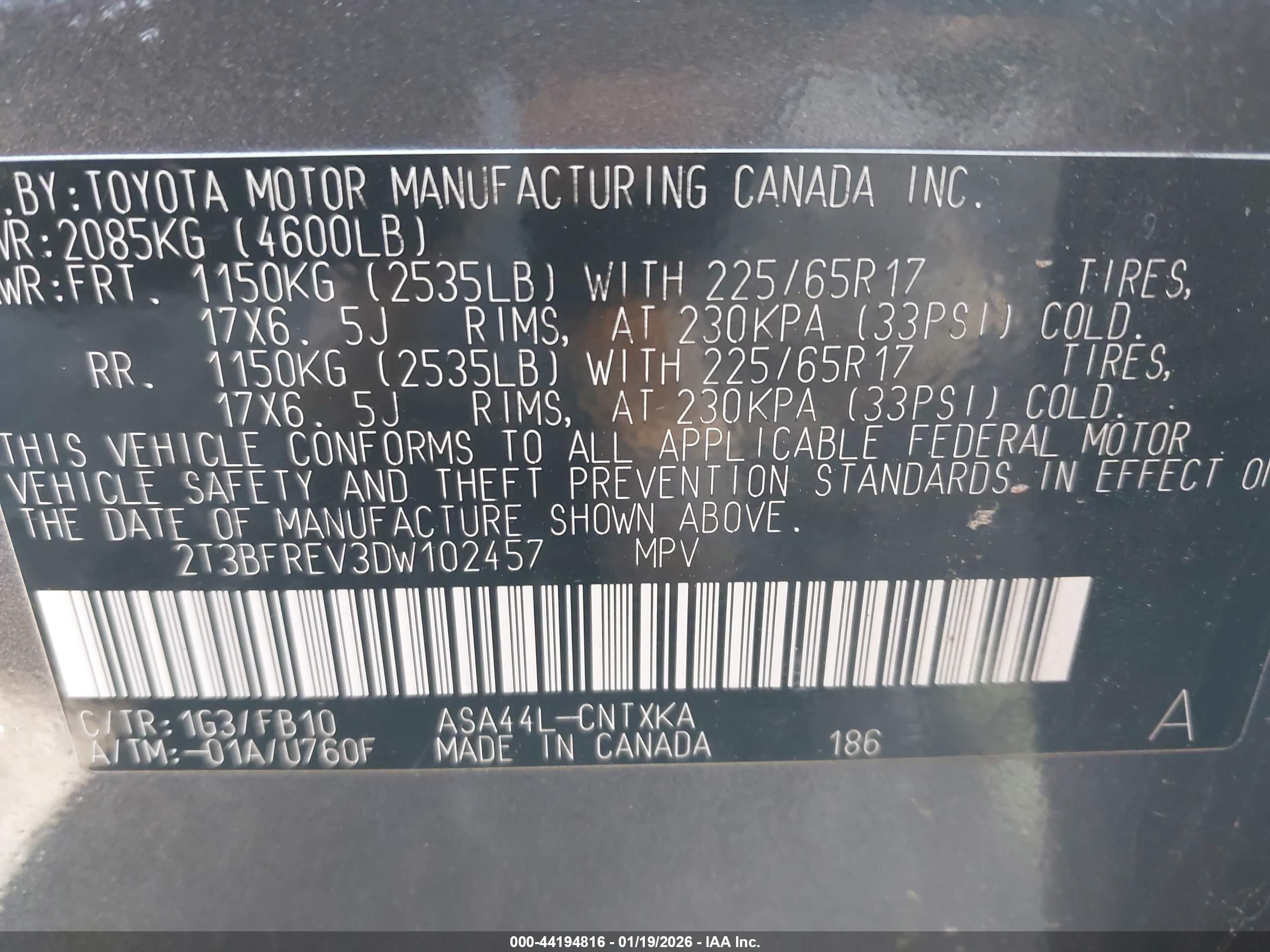 TOYOTA RAV4 image 9
