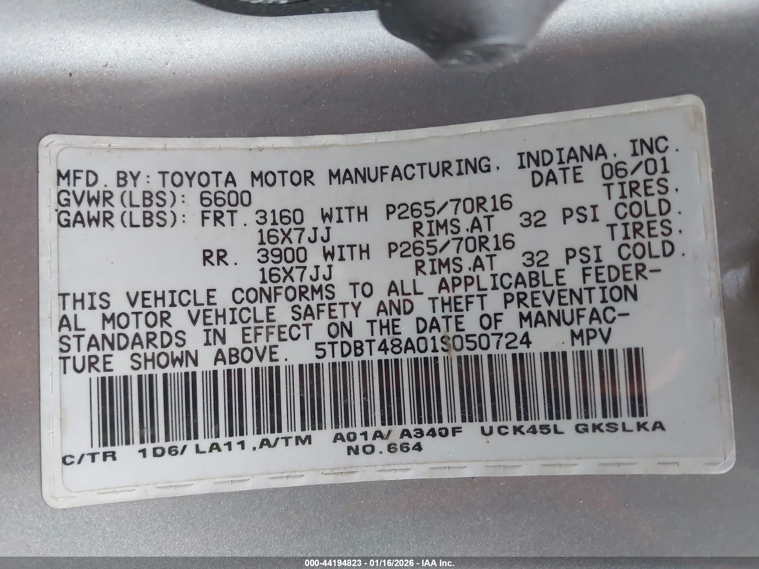TOYOTA SEQUOIA image 9