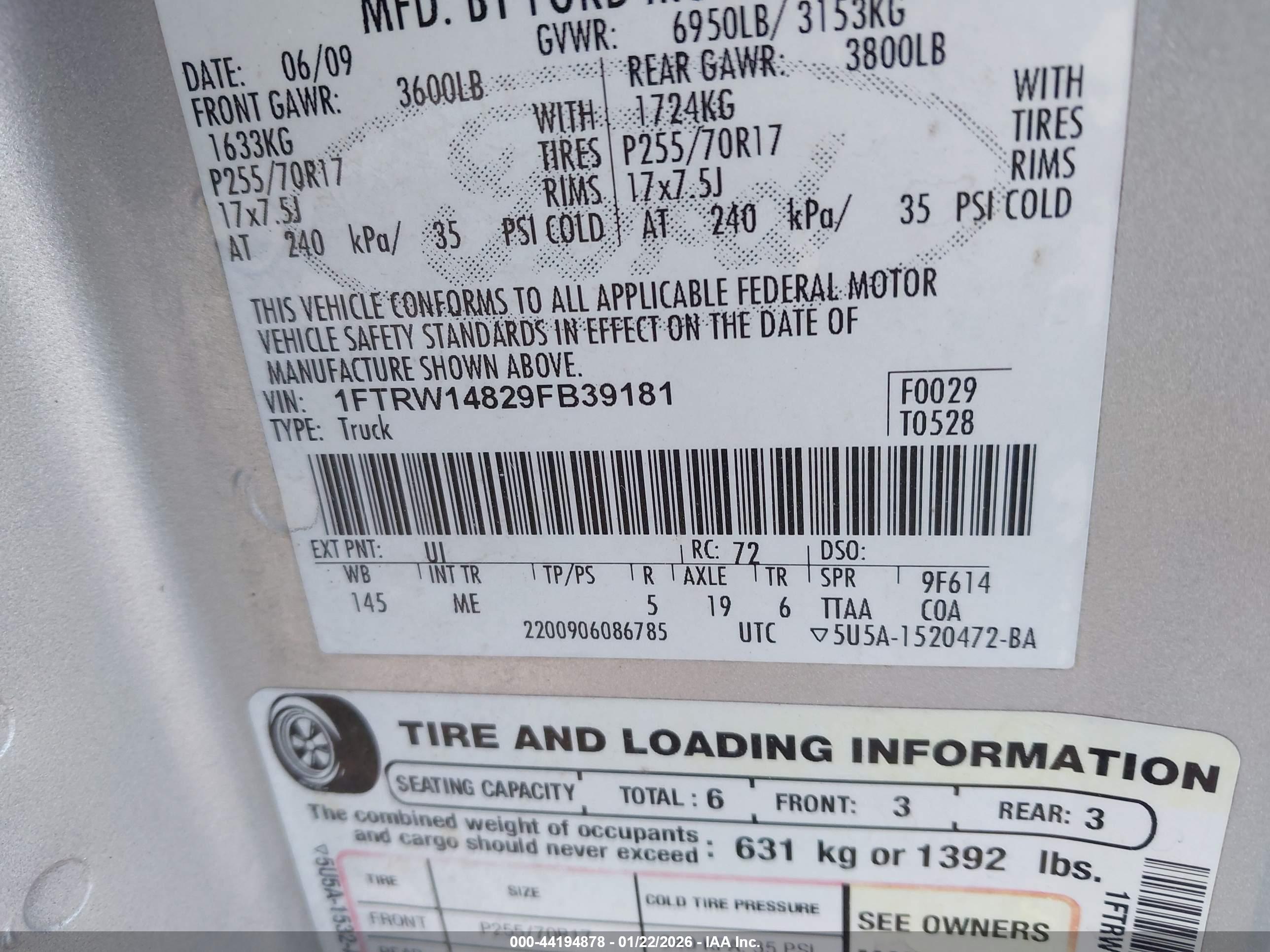 FORD F-150 image 9