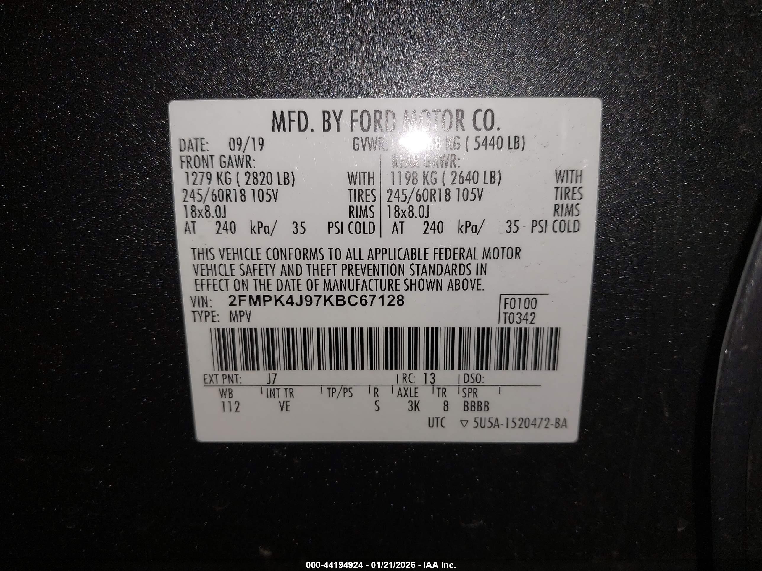 FORD EDGE image 9