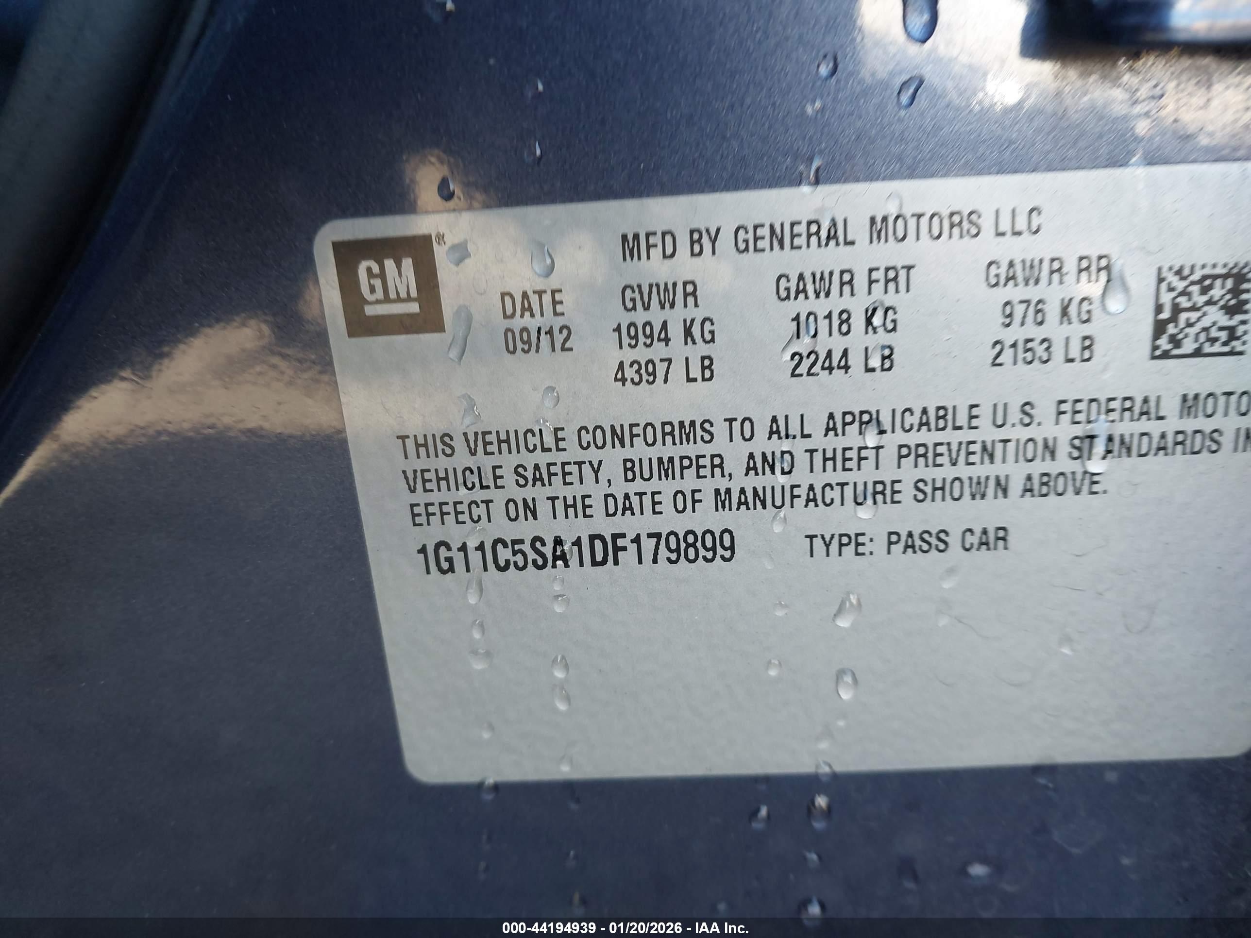 CHEVROLET MALIBU image 9