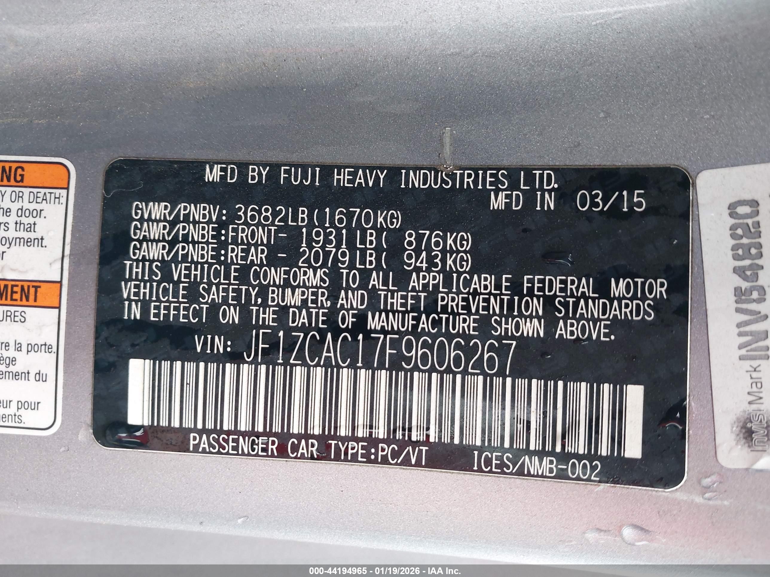 SUBARU BRZ image 9