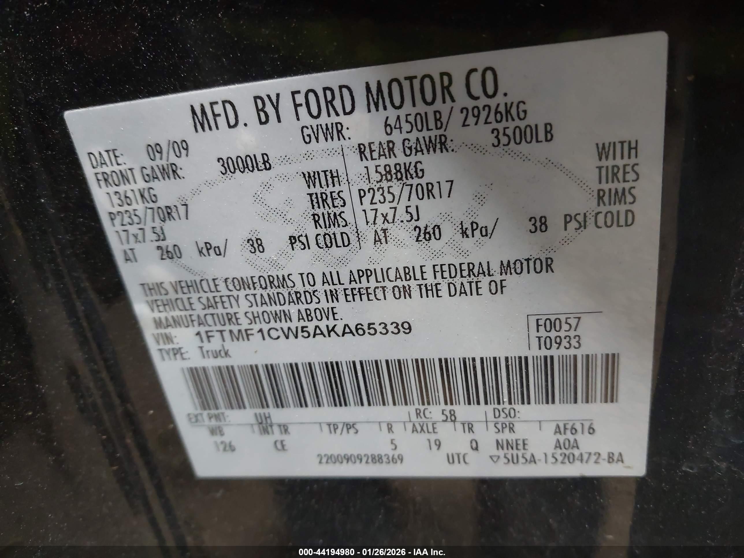 FORD F-150 image 9