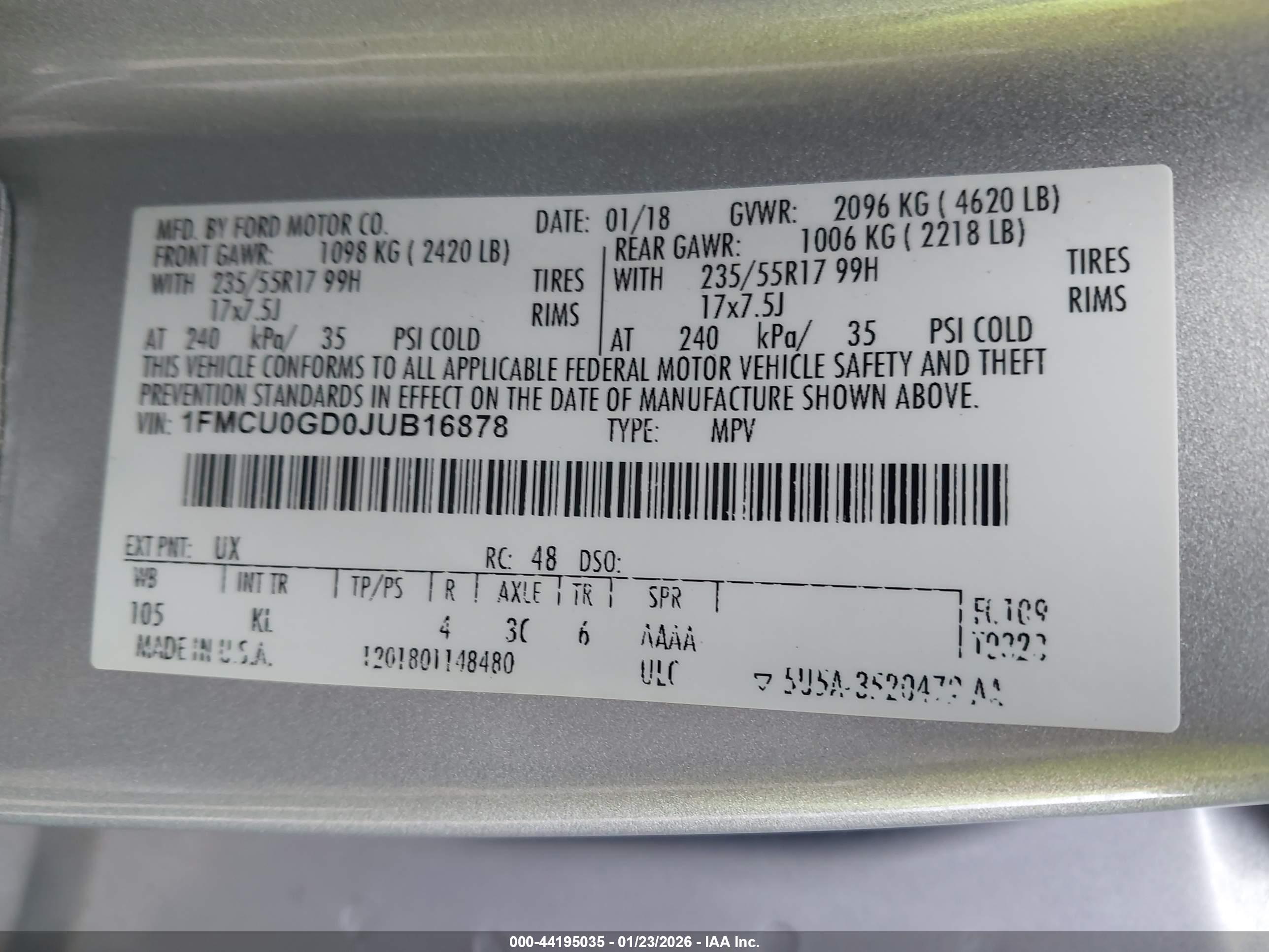 FORD ESCAPE image 9