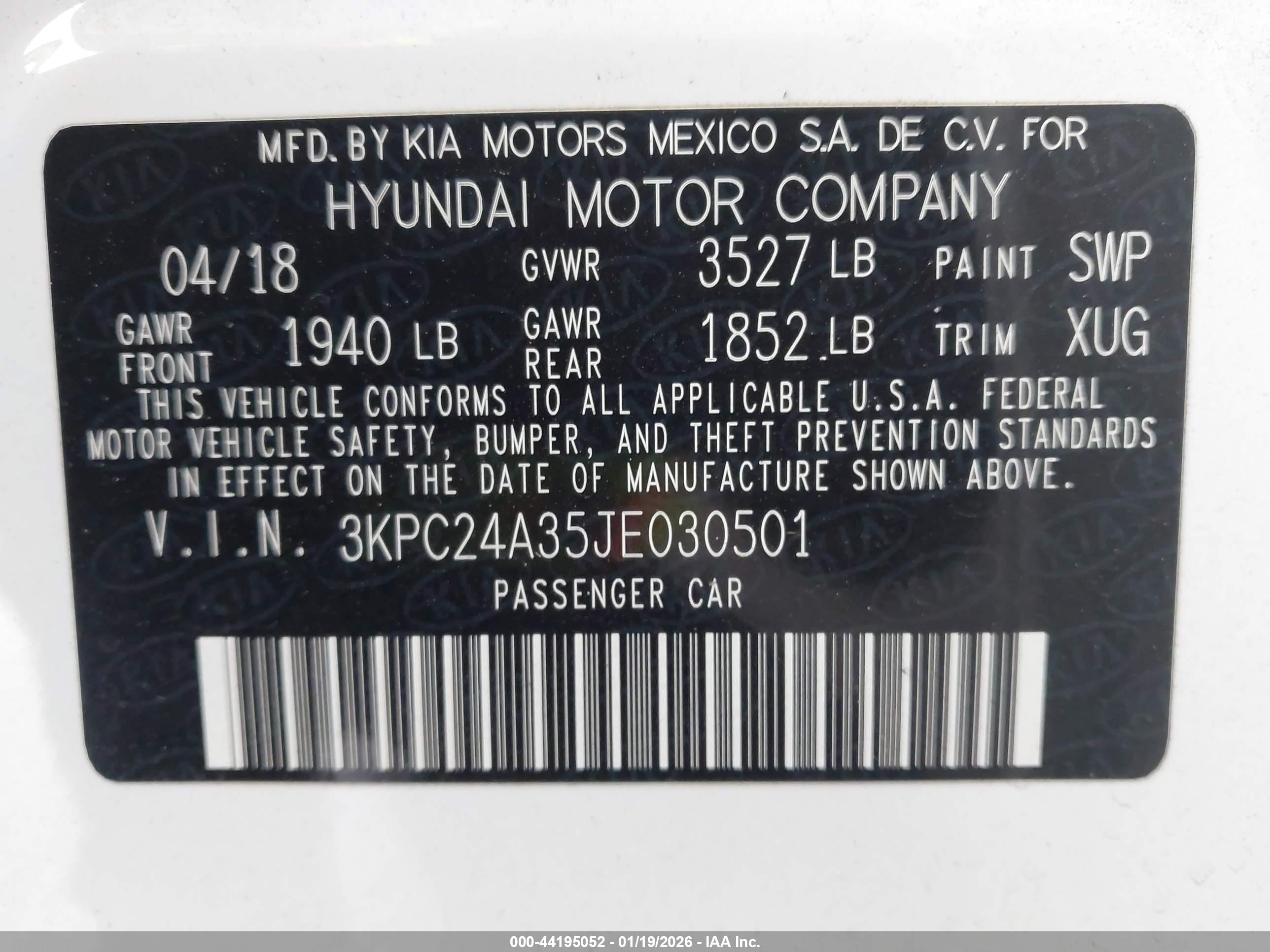 HYUNDAI ACCENT image 9