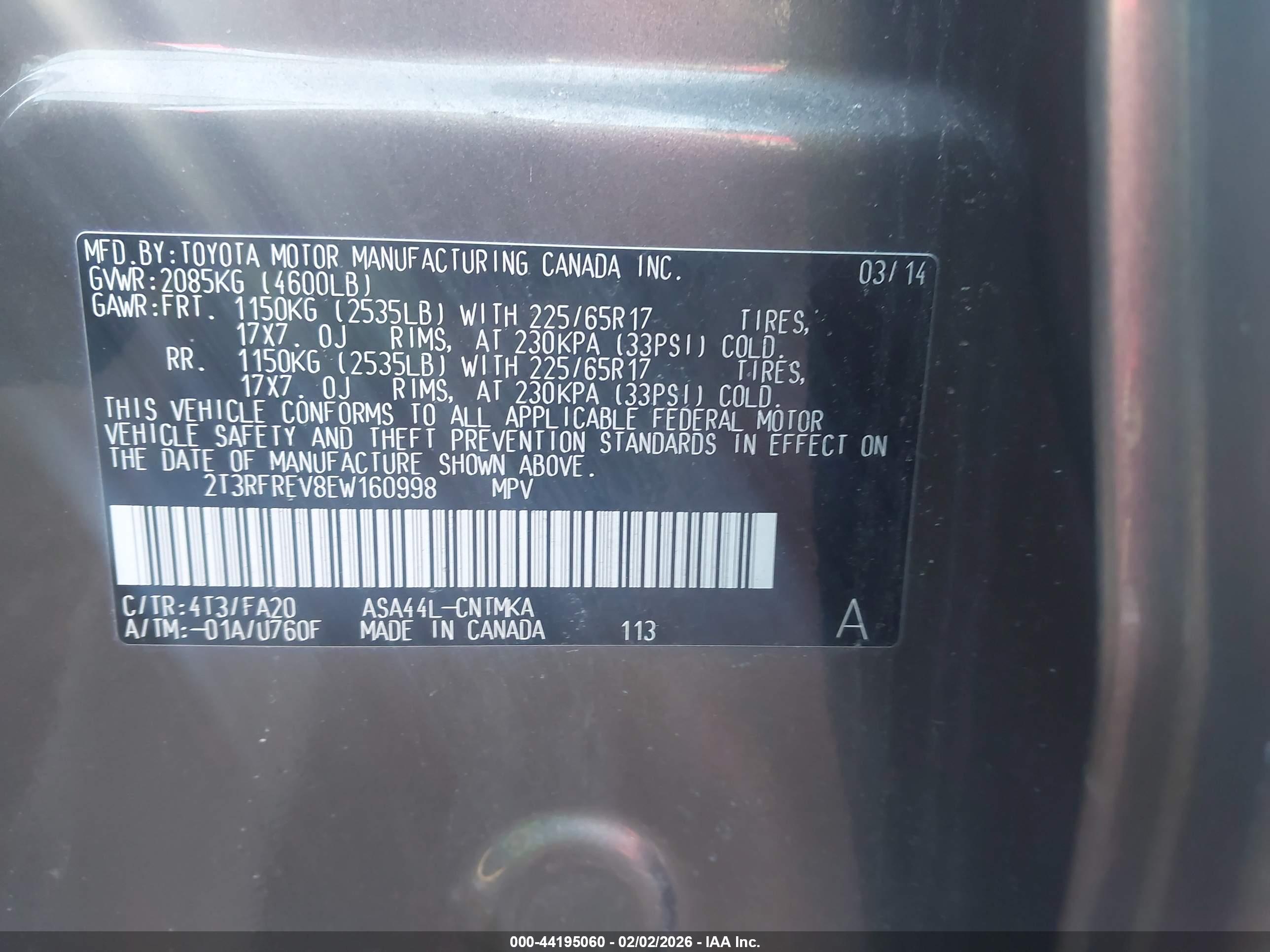 TOYOTA RAV4 image 9