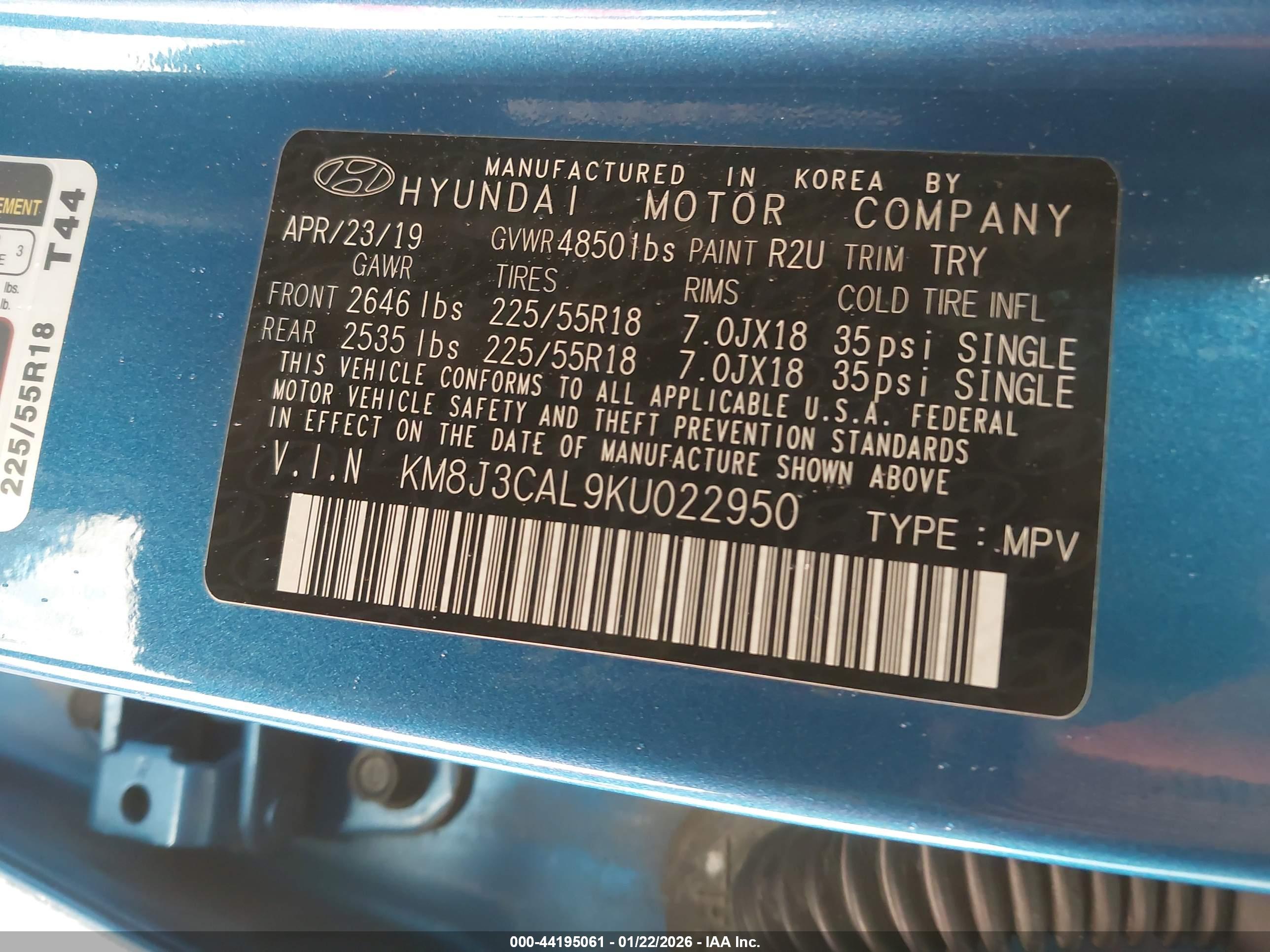 HYUNDAI TUCSON image 9