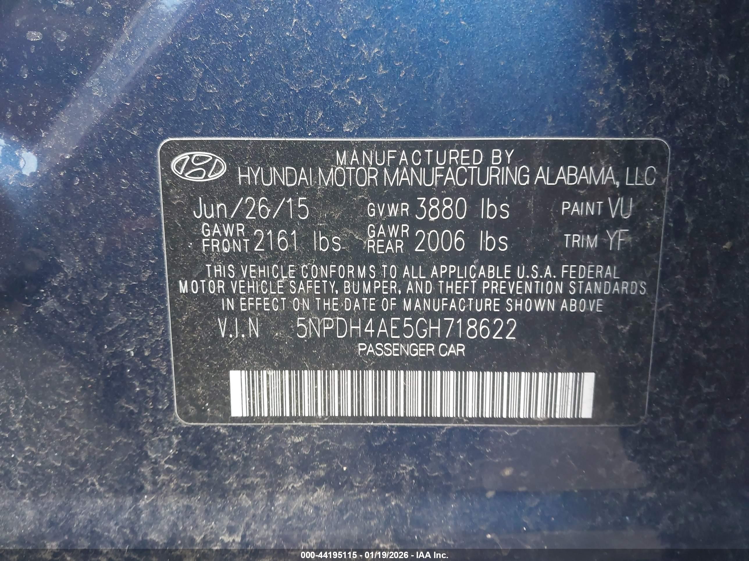 HYUNDAI ELANTRA image 9