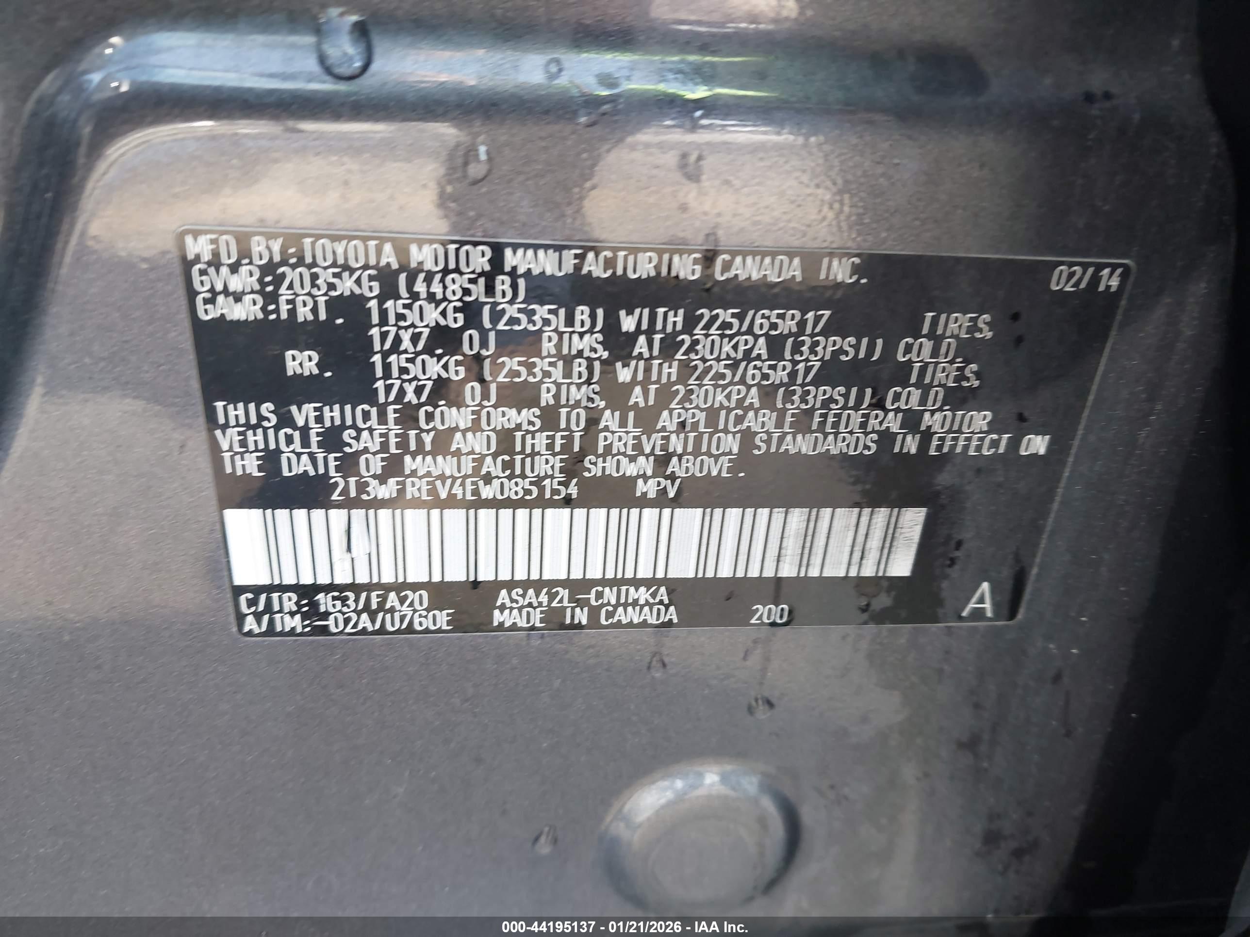 TOYOTA RAV4 image 9