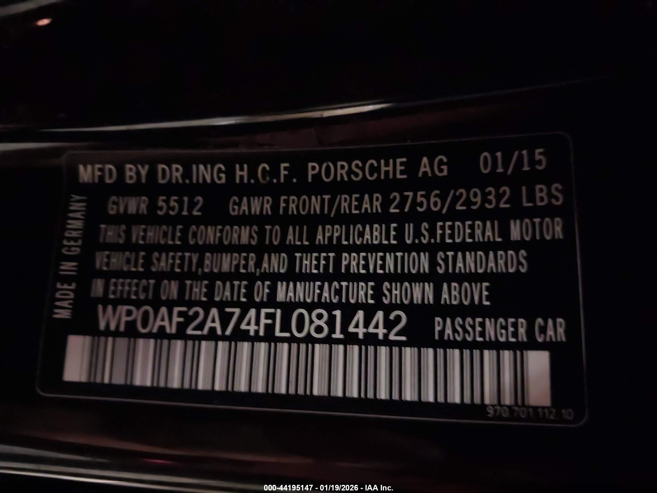 PORSCHE PANAMERA image 9