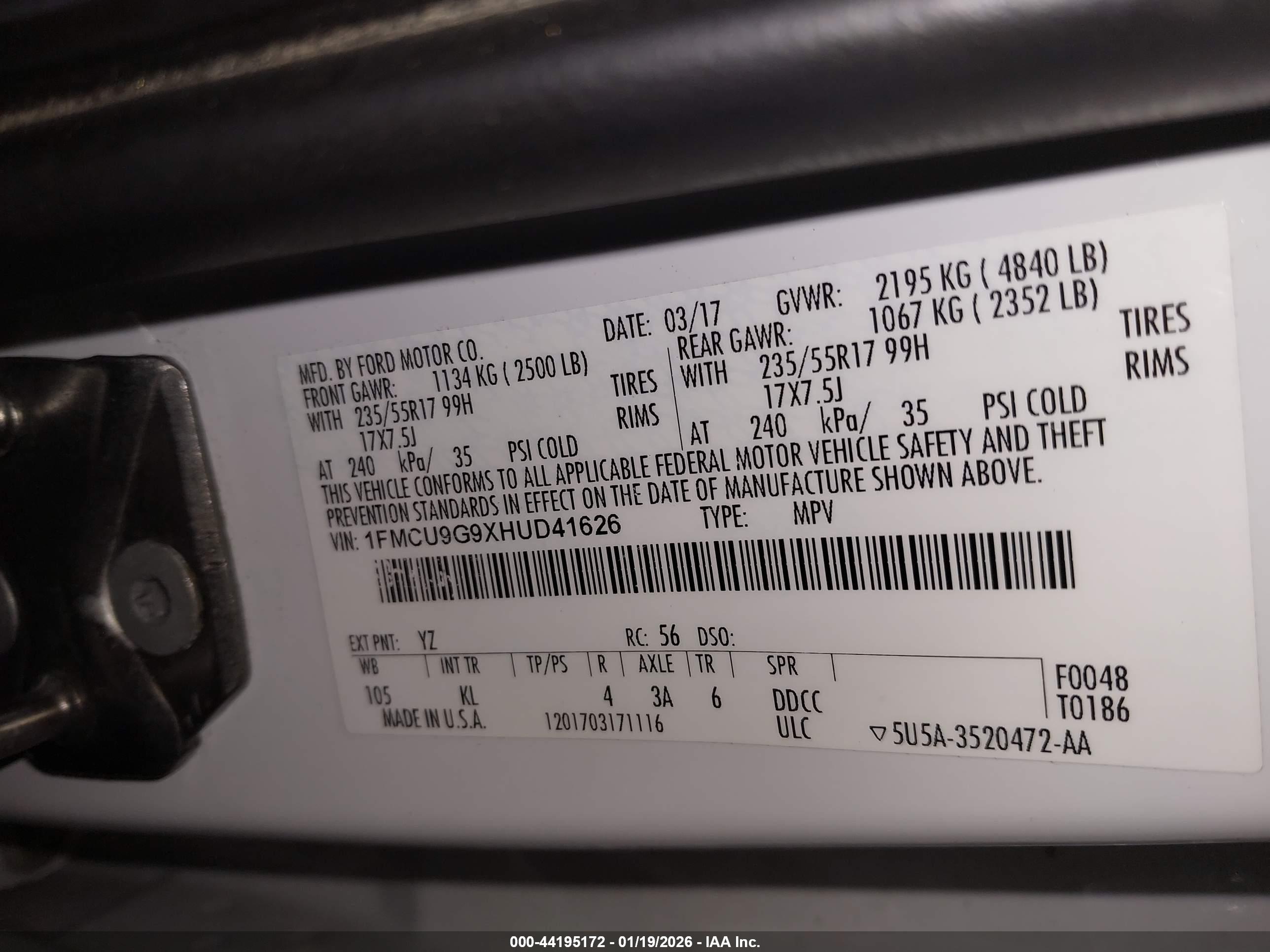 FORD ESCAPE image 9