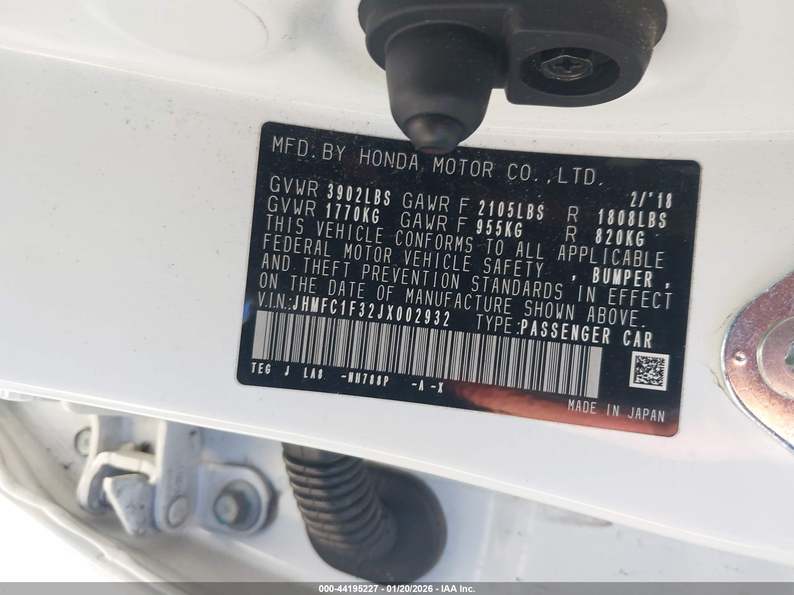 HONDA CIVIC image 9