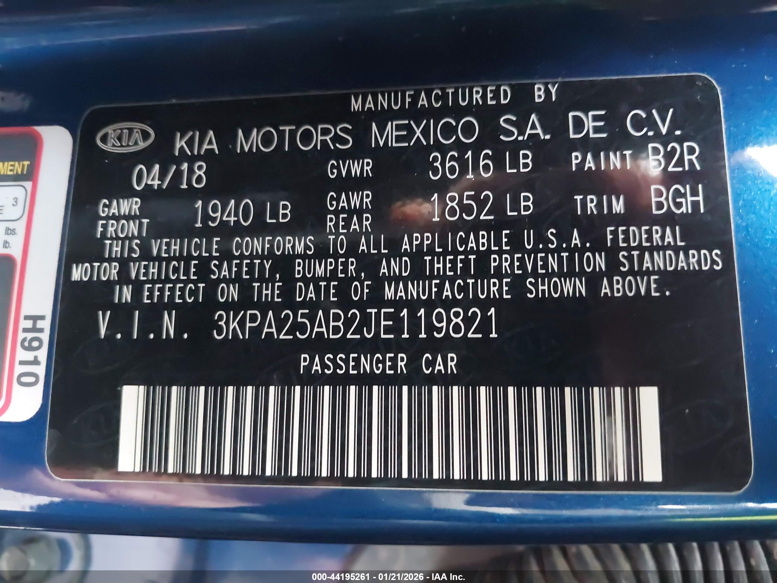 KIA RIO image 9