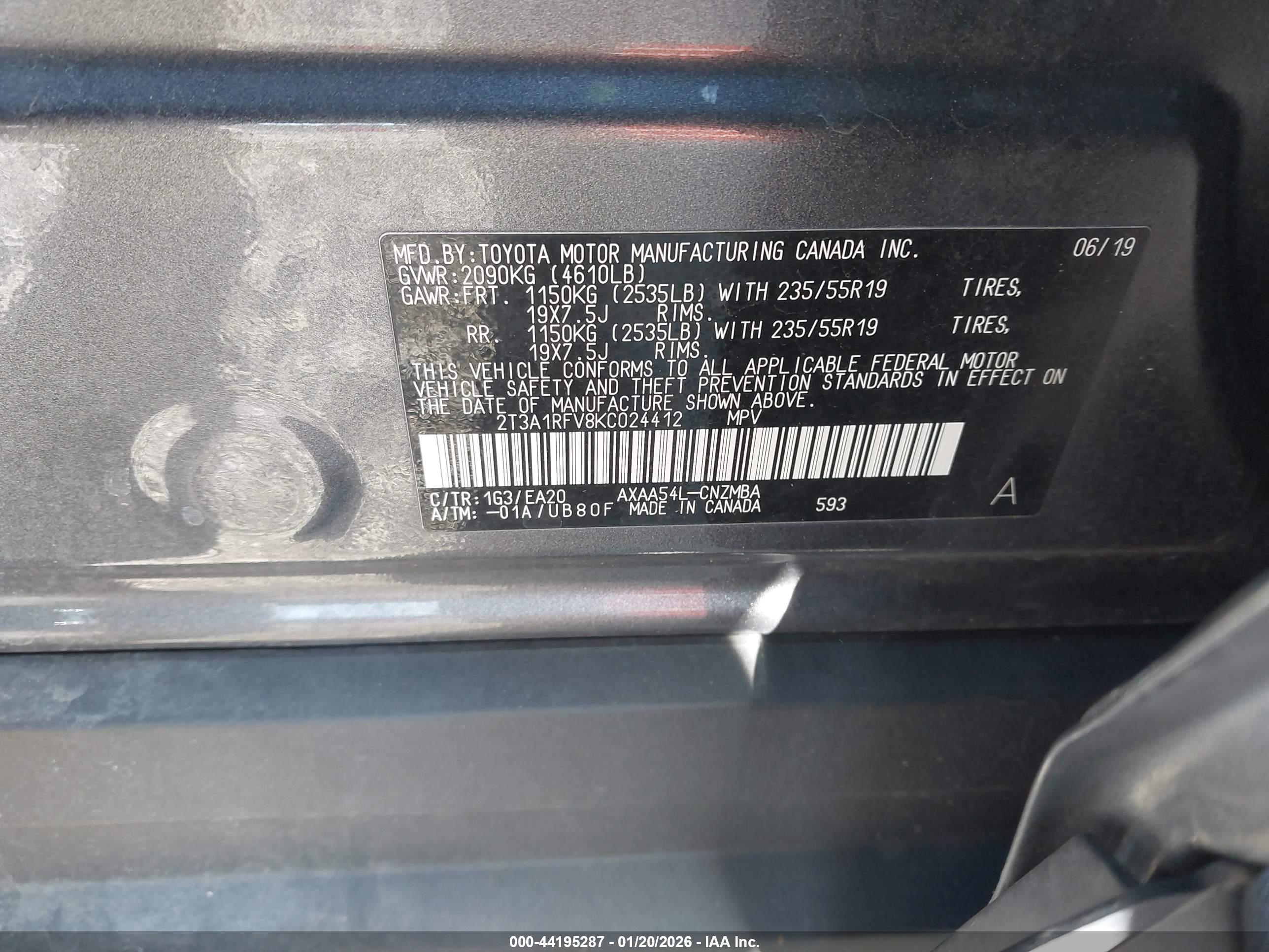 TOYOTA RAV4 image 9