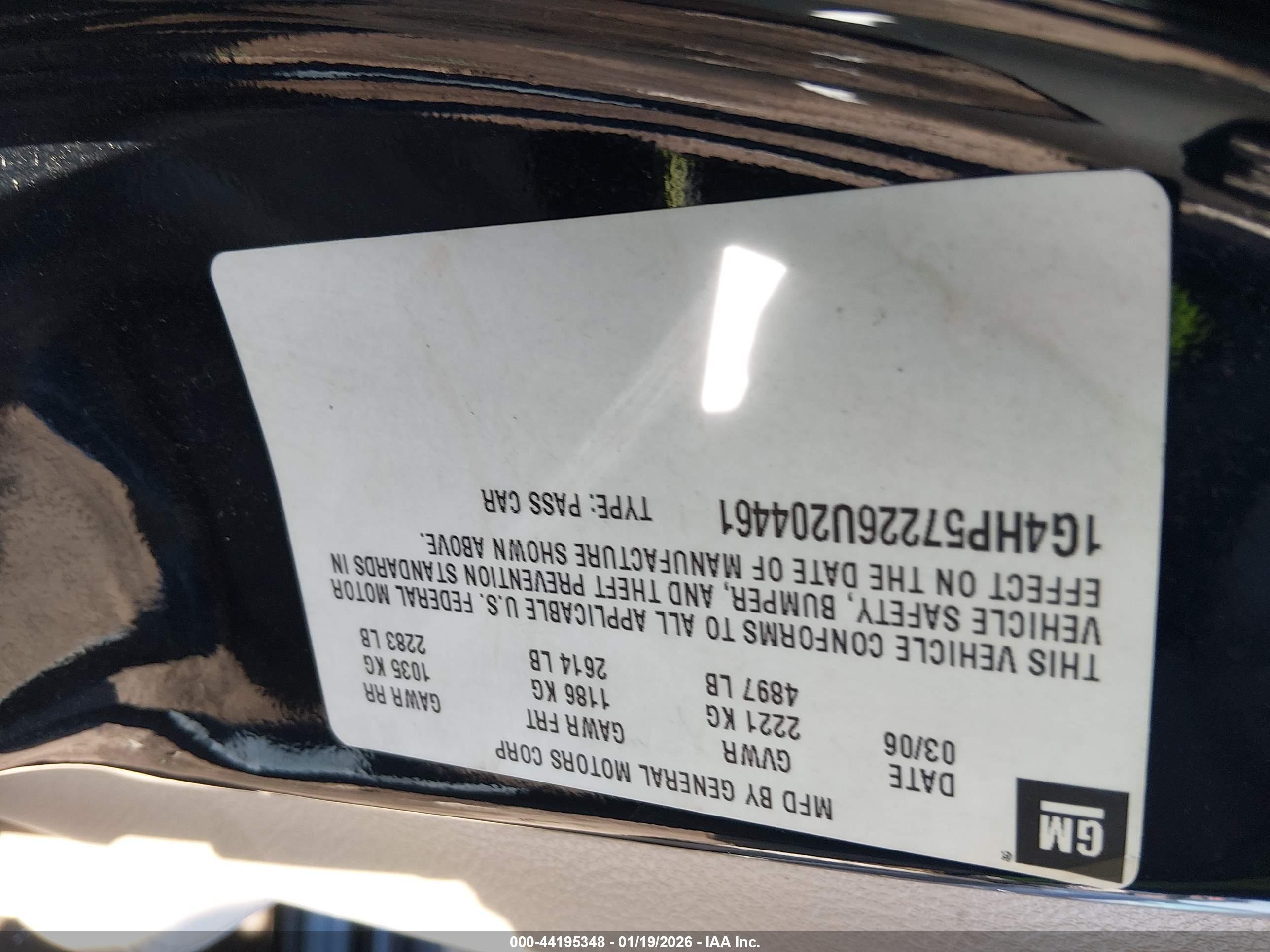 BUICK LUCERNE image 9