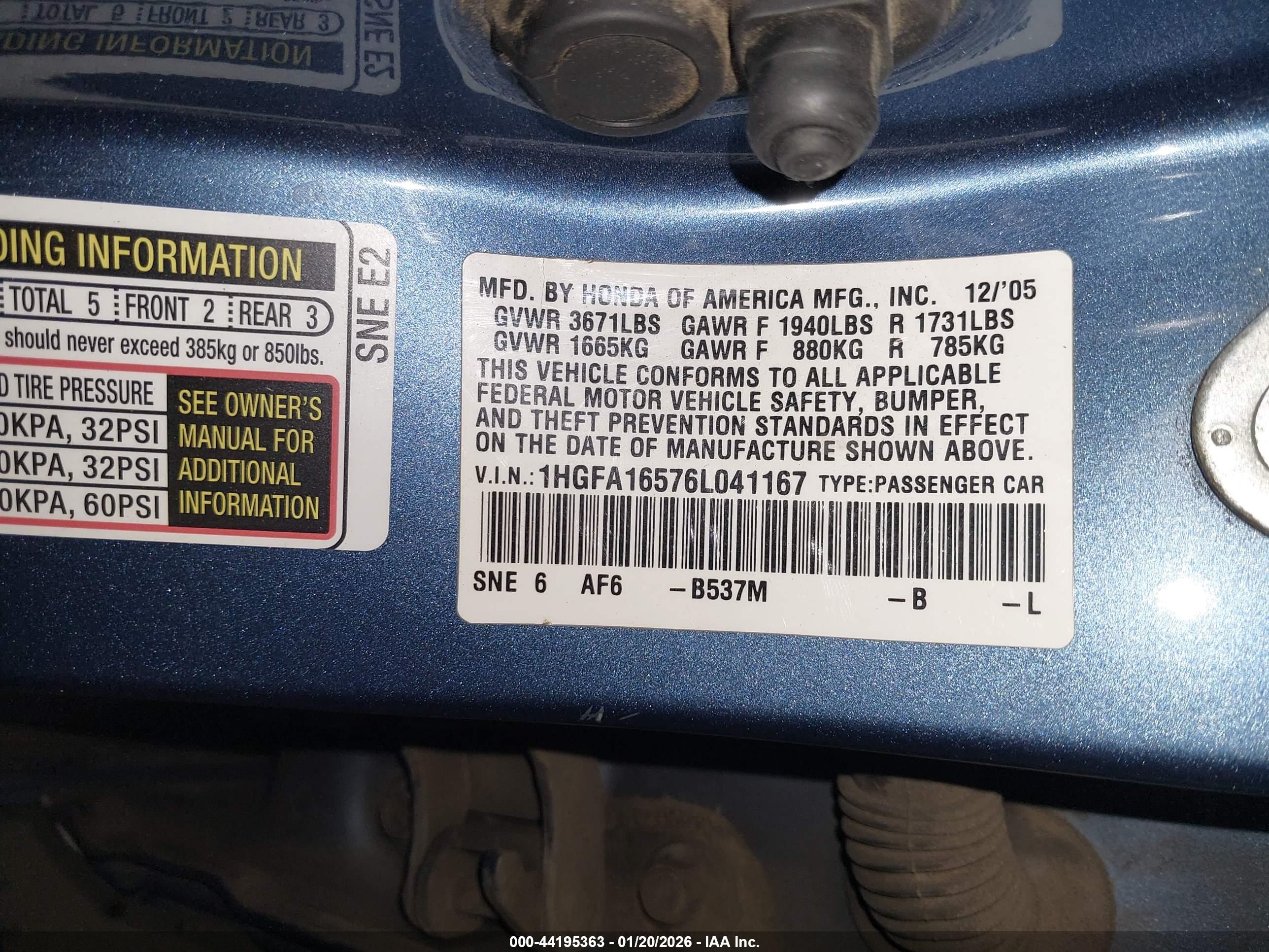 HONDA CIVIC image 9