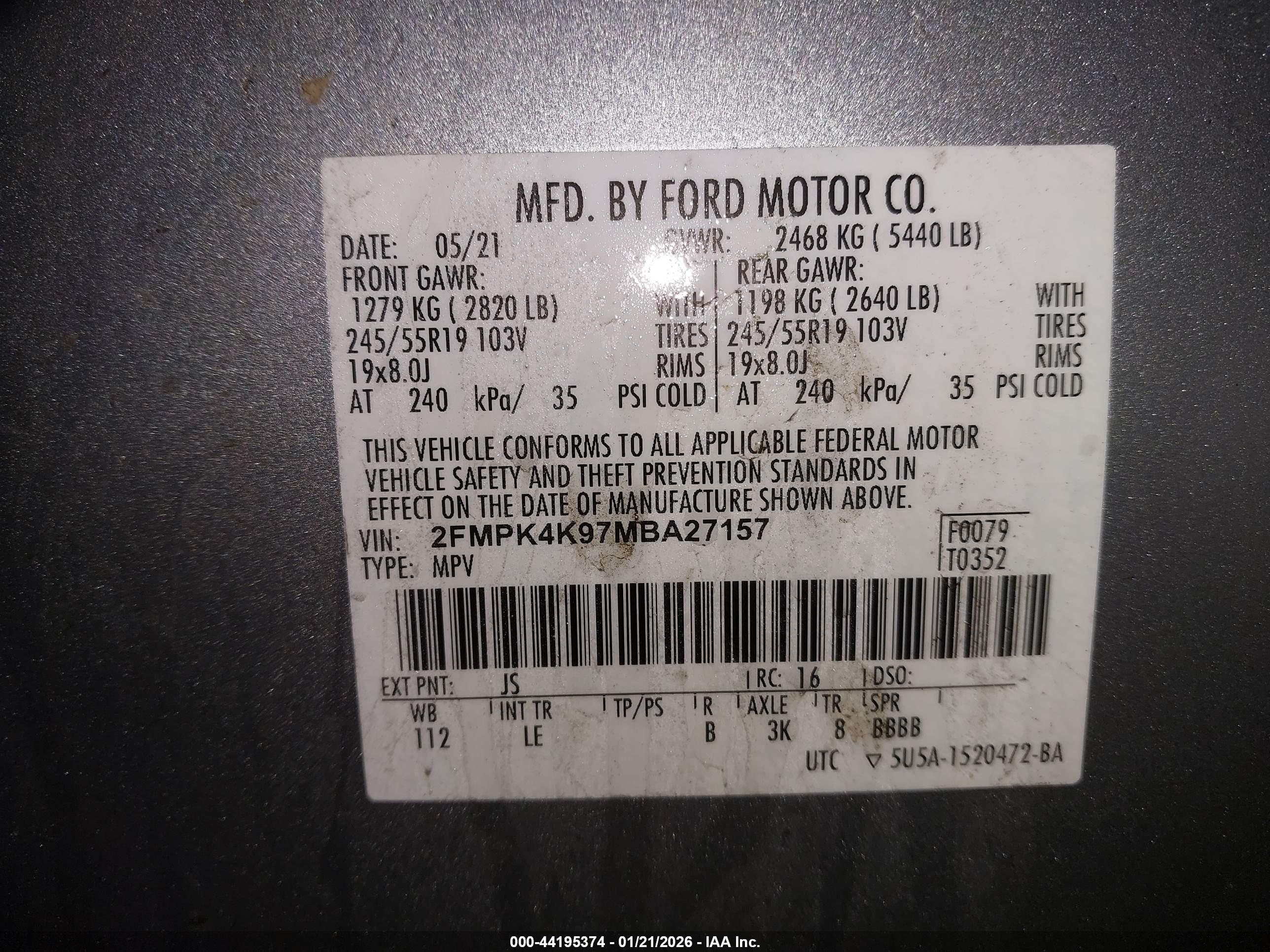 FORD EDGE image 9