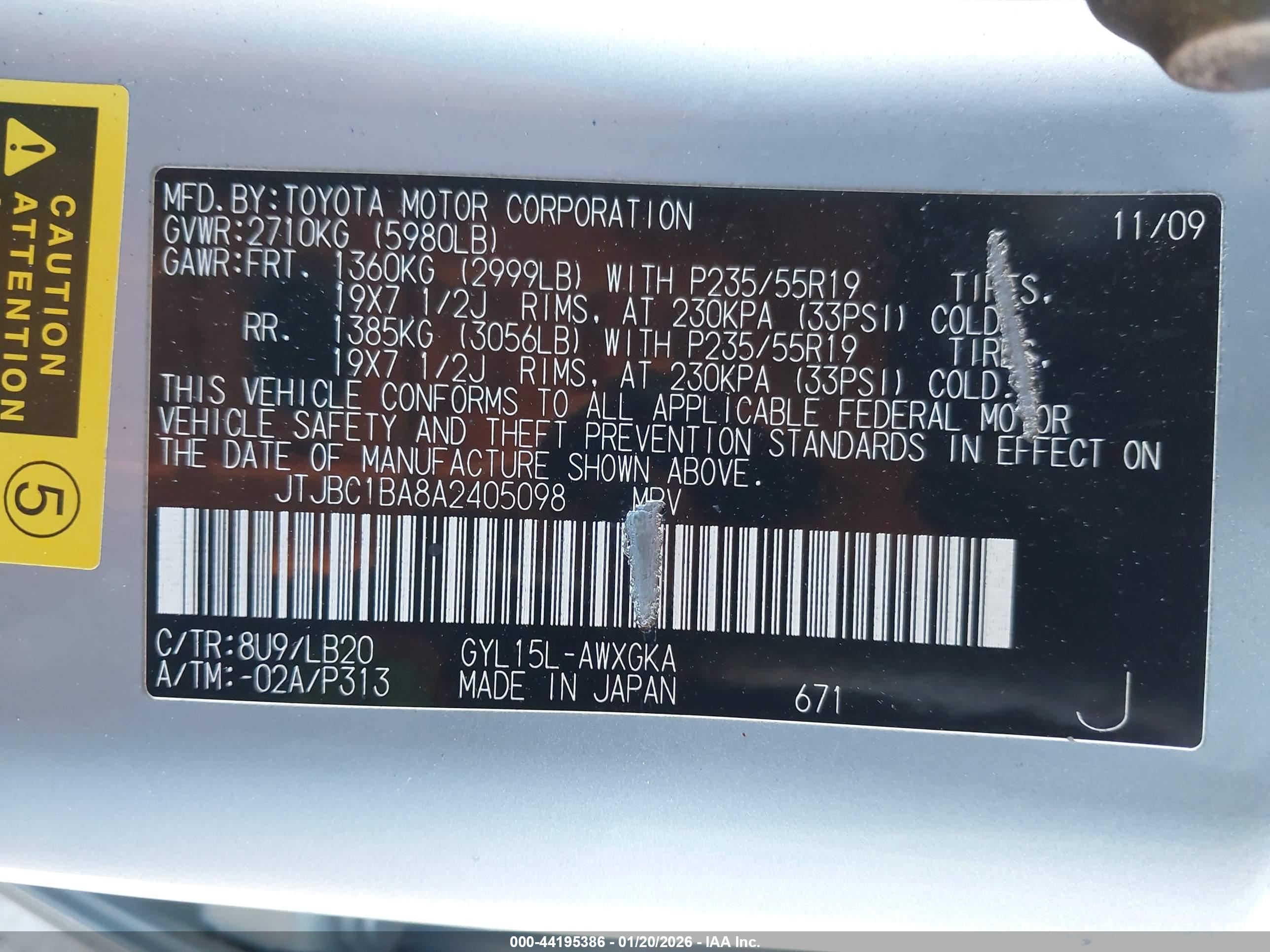 LEXUS RX image 9