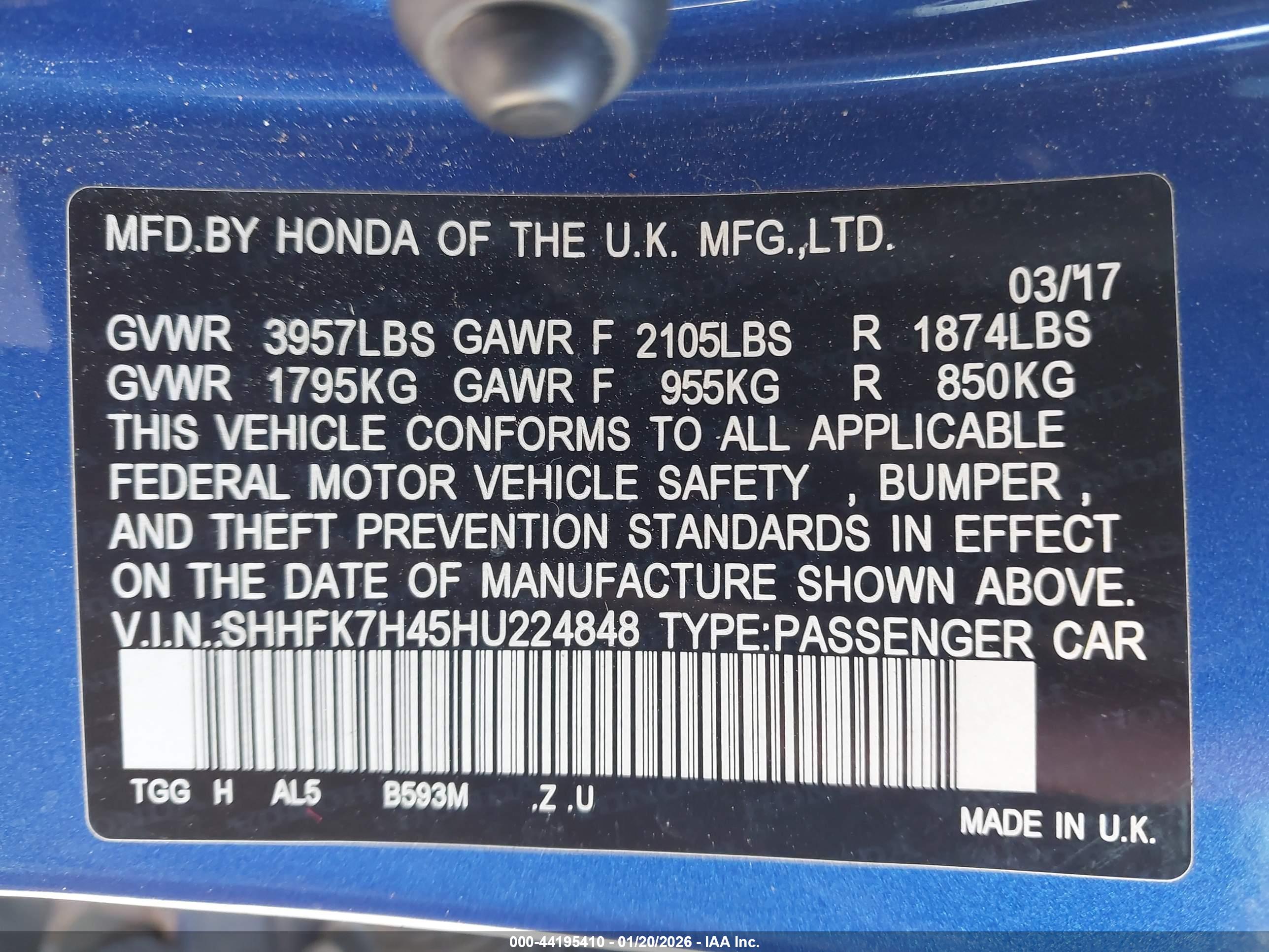 HONDA CIVIC image 9