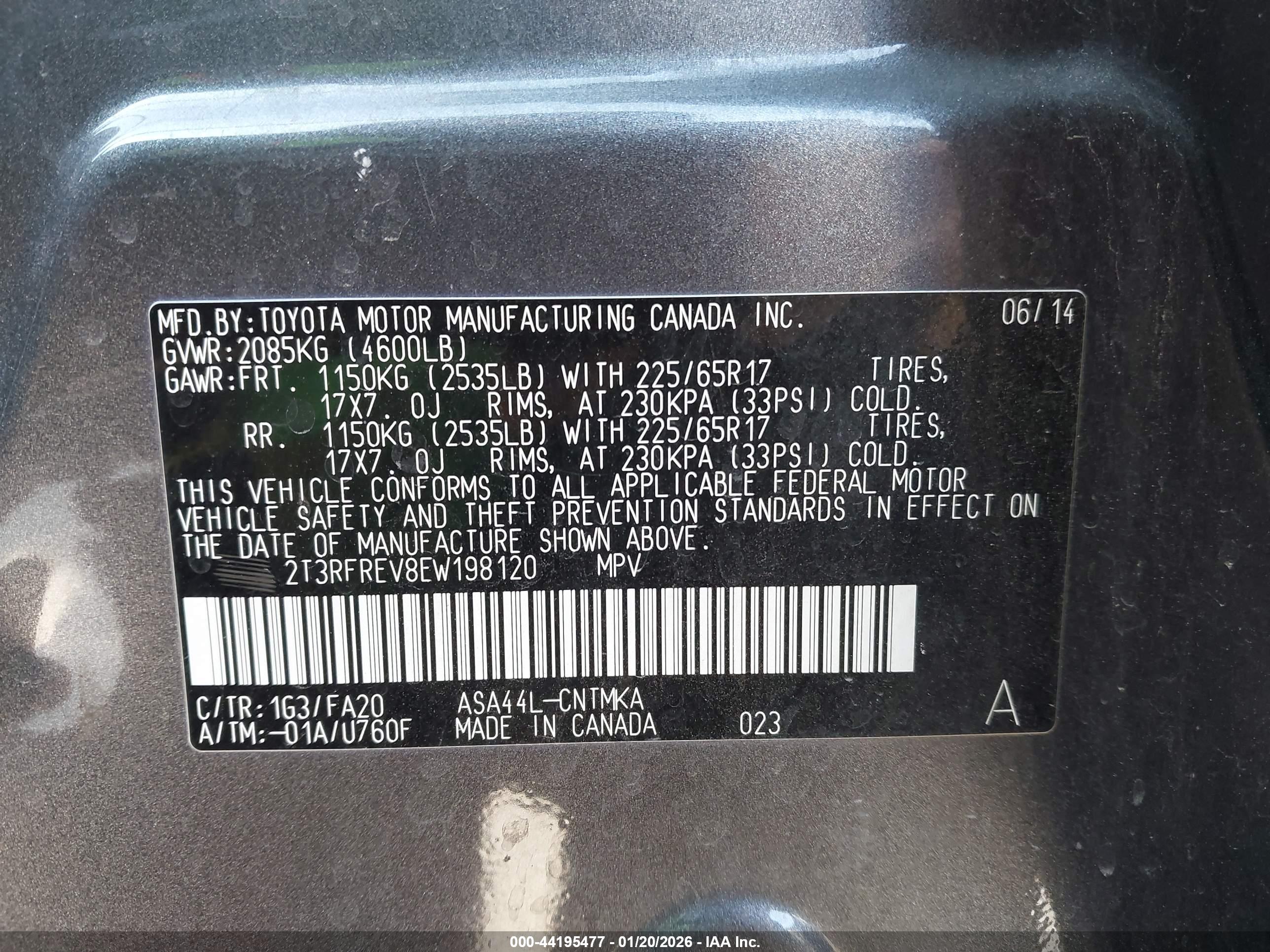 TOYOTA RAV4 image 9