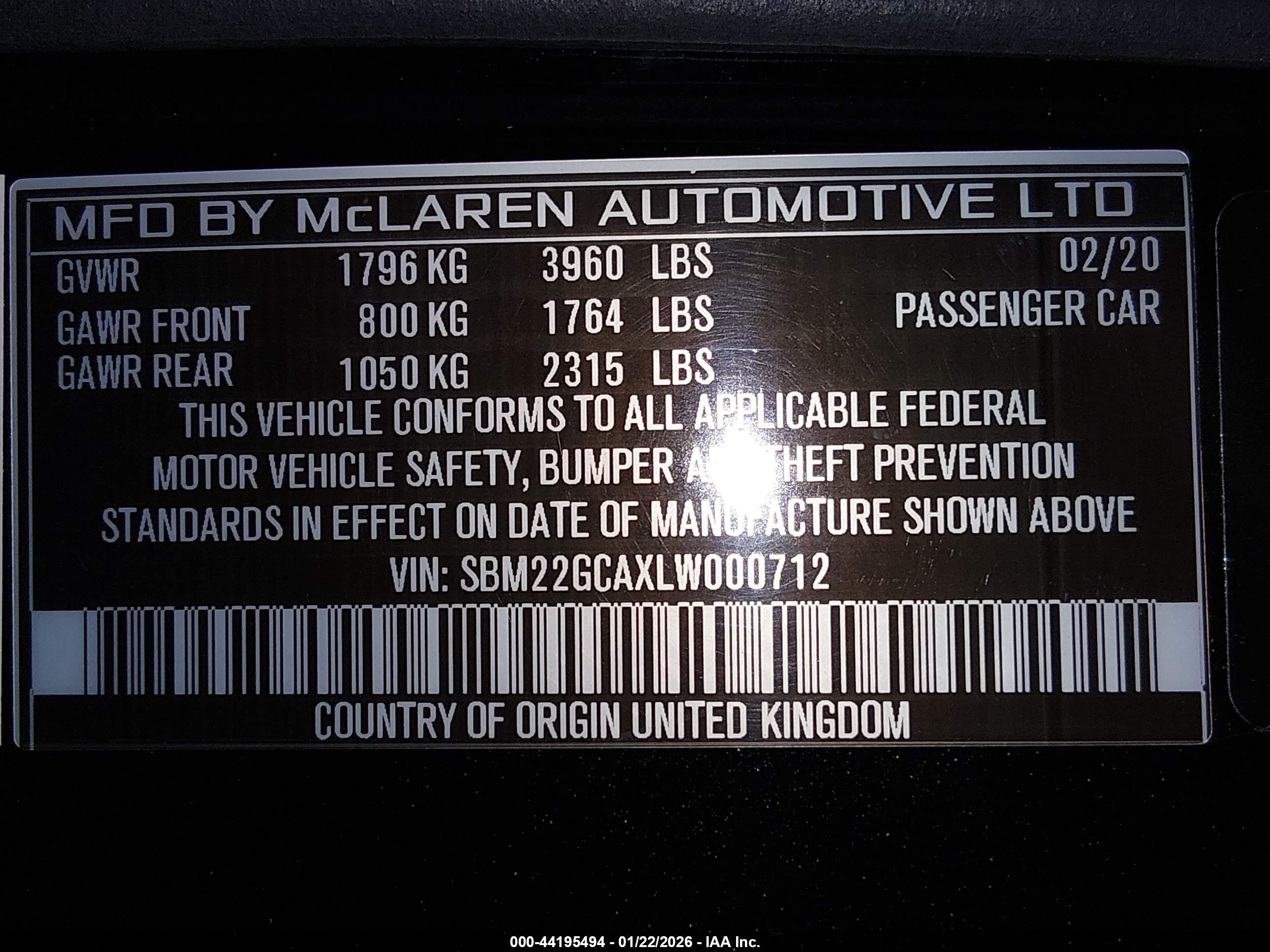 MCLAREN GT image 9