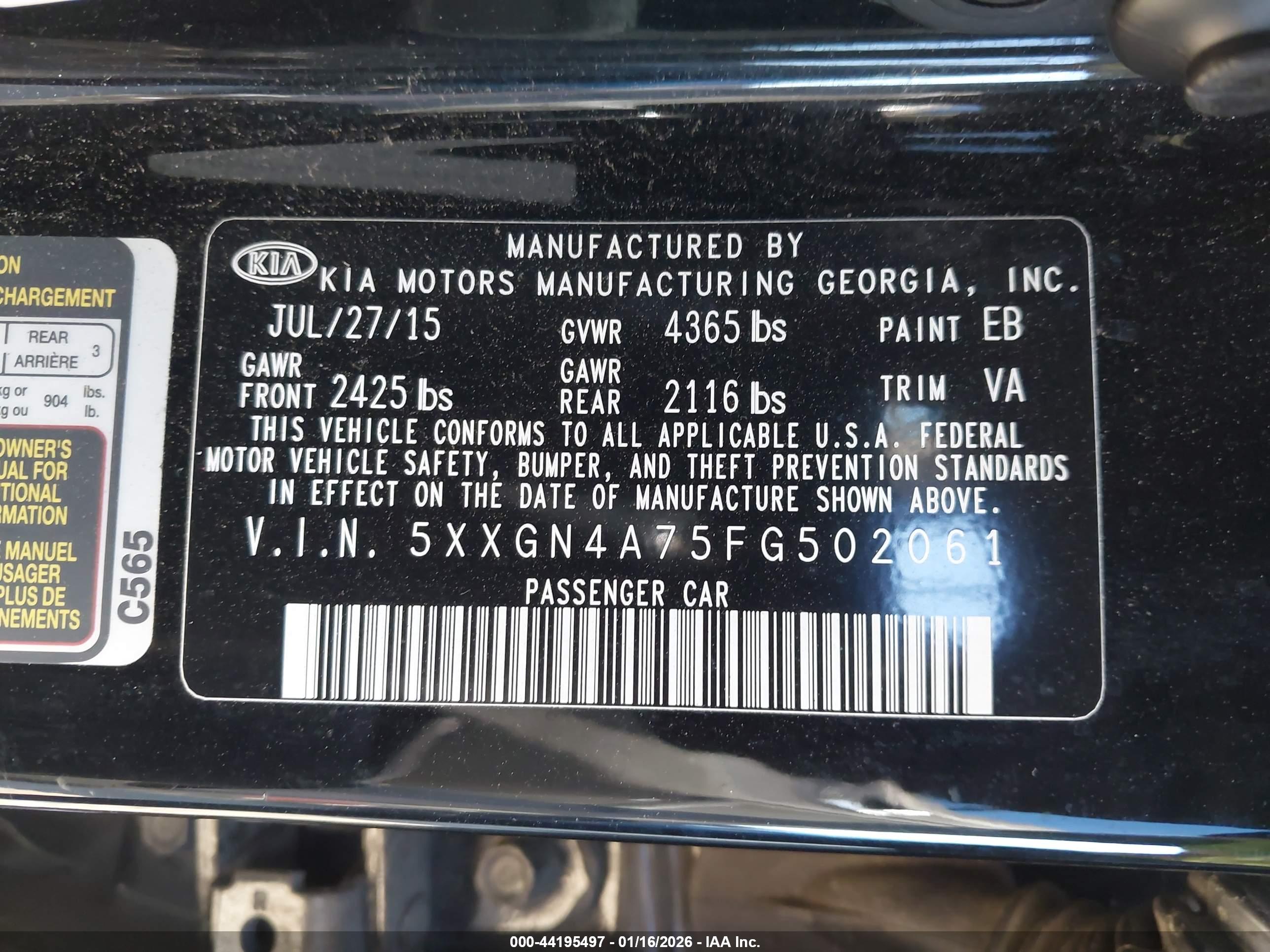 KIA OPTIMA image 9