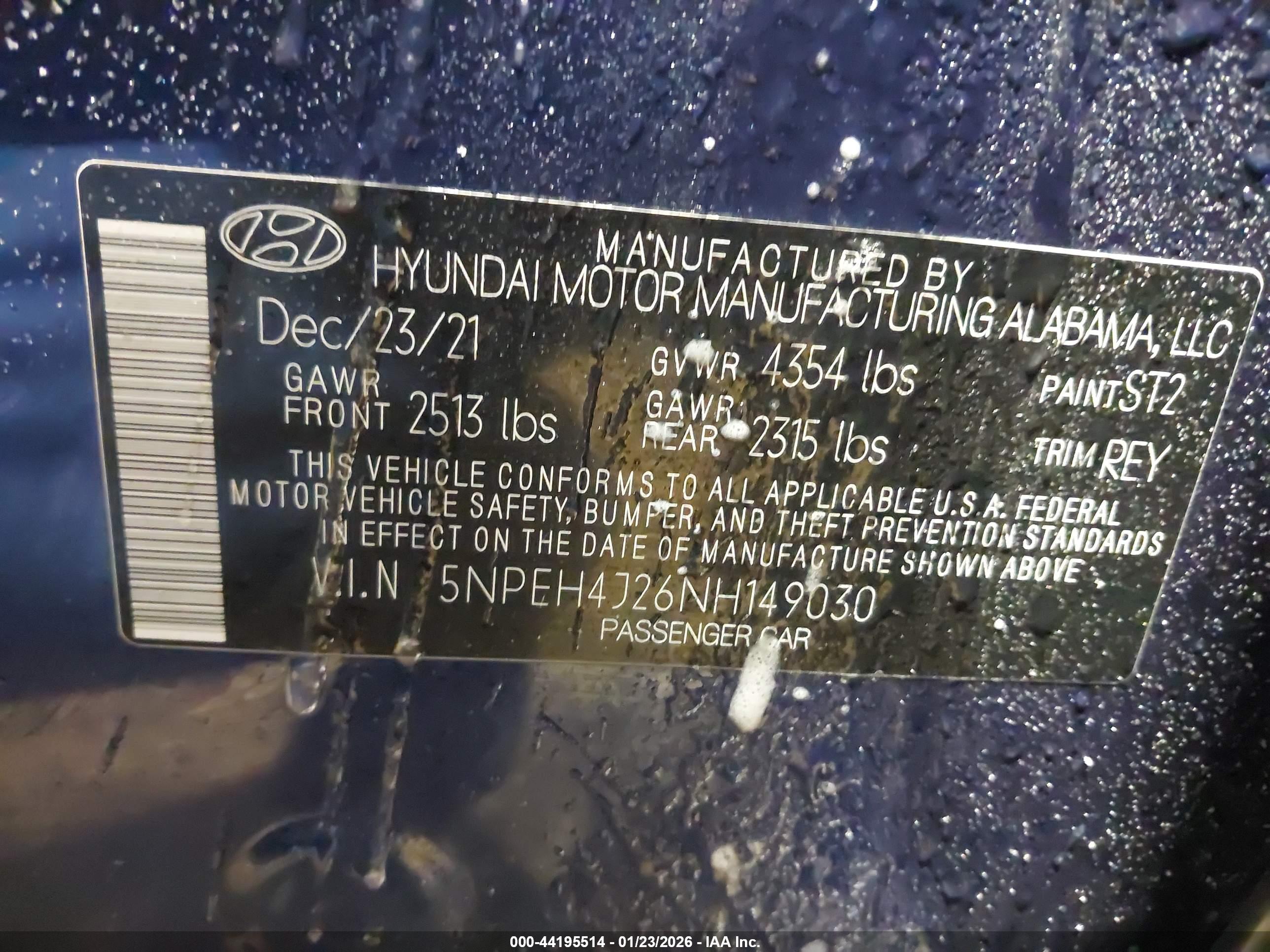 HYUNDAI SONATA image 9