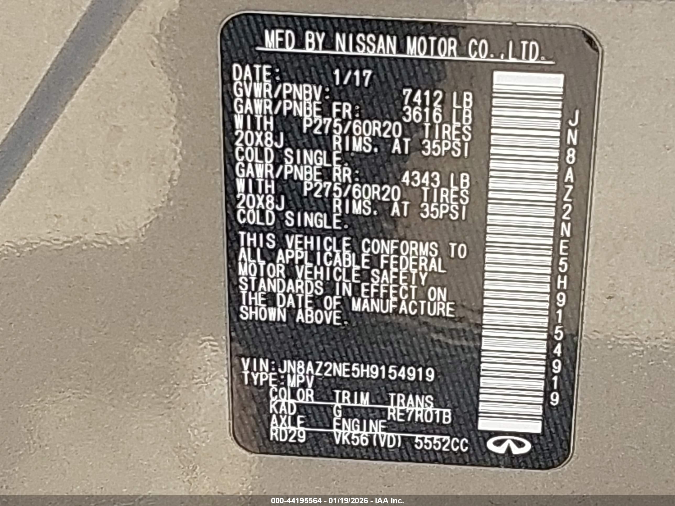 INFINITI QX80 image 9