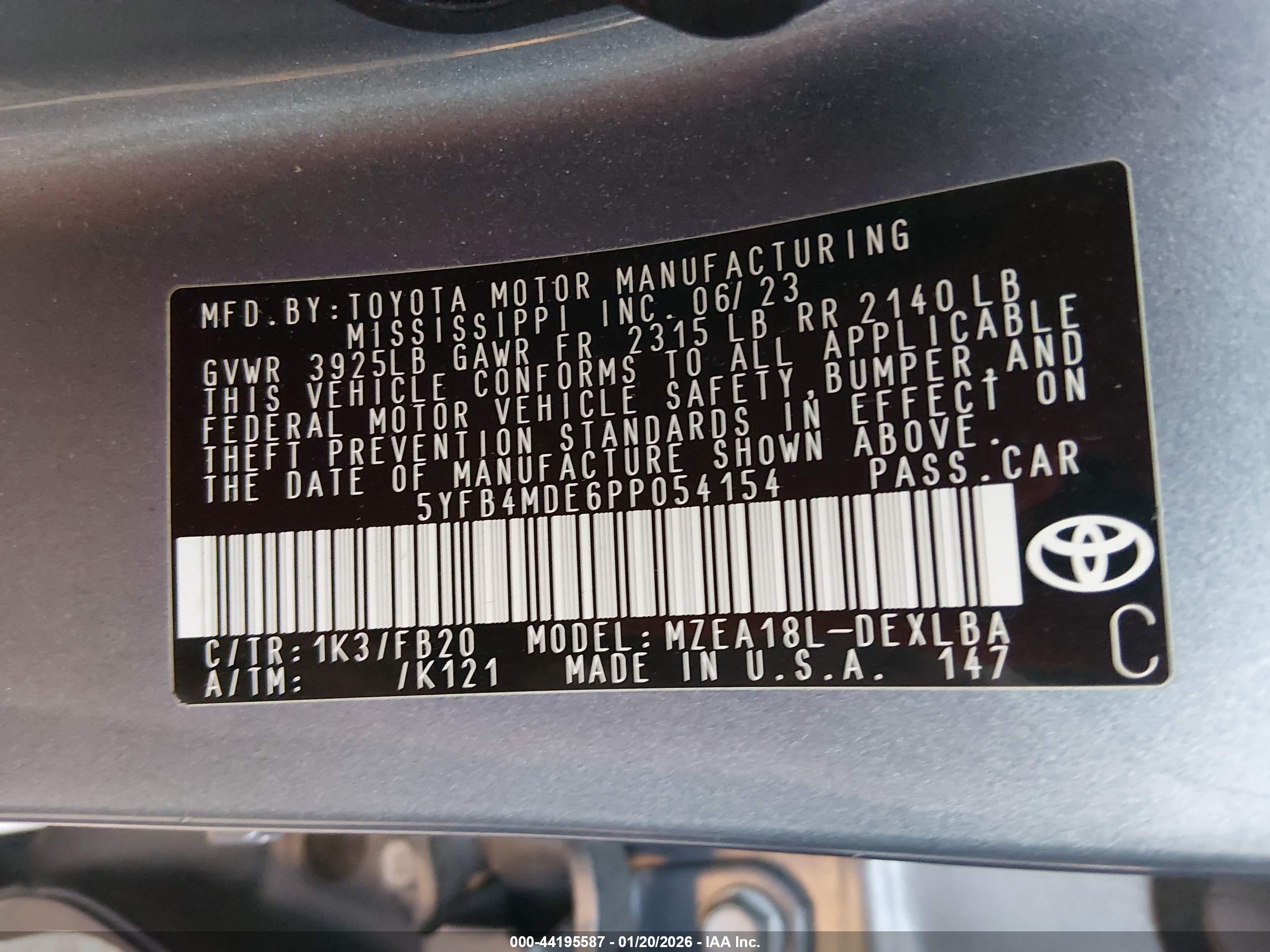 TOYOTA COROLLA image 9