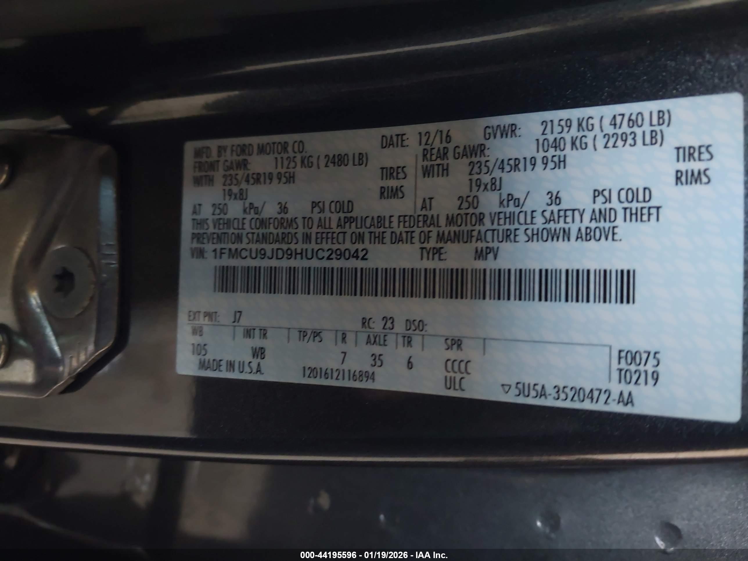 FORD ESCAPE image 9