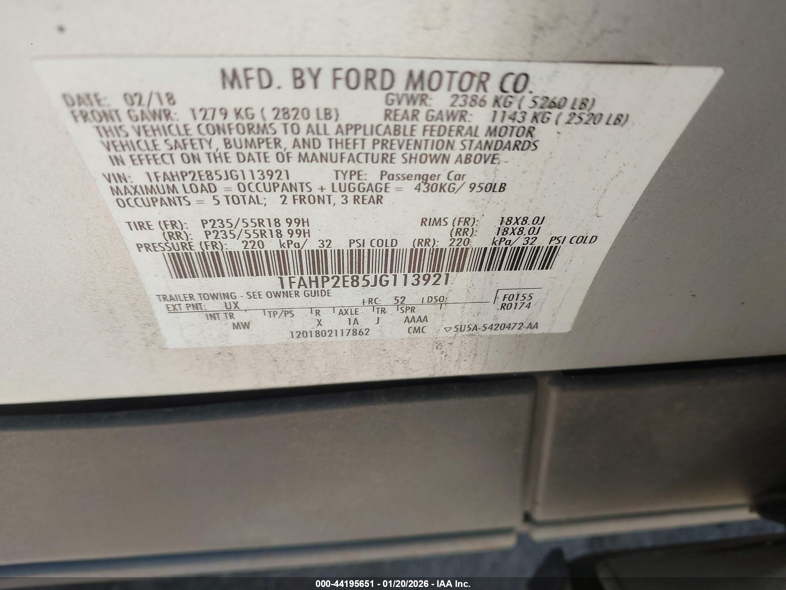 FORD TAURUS image 9