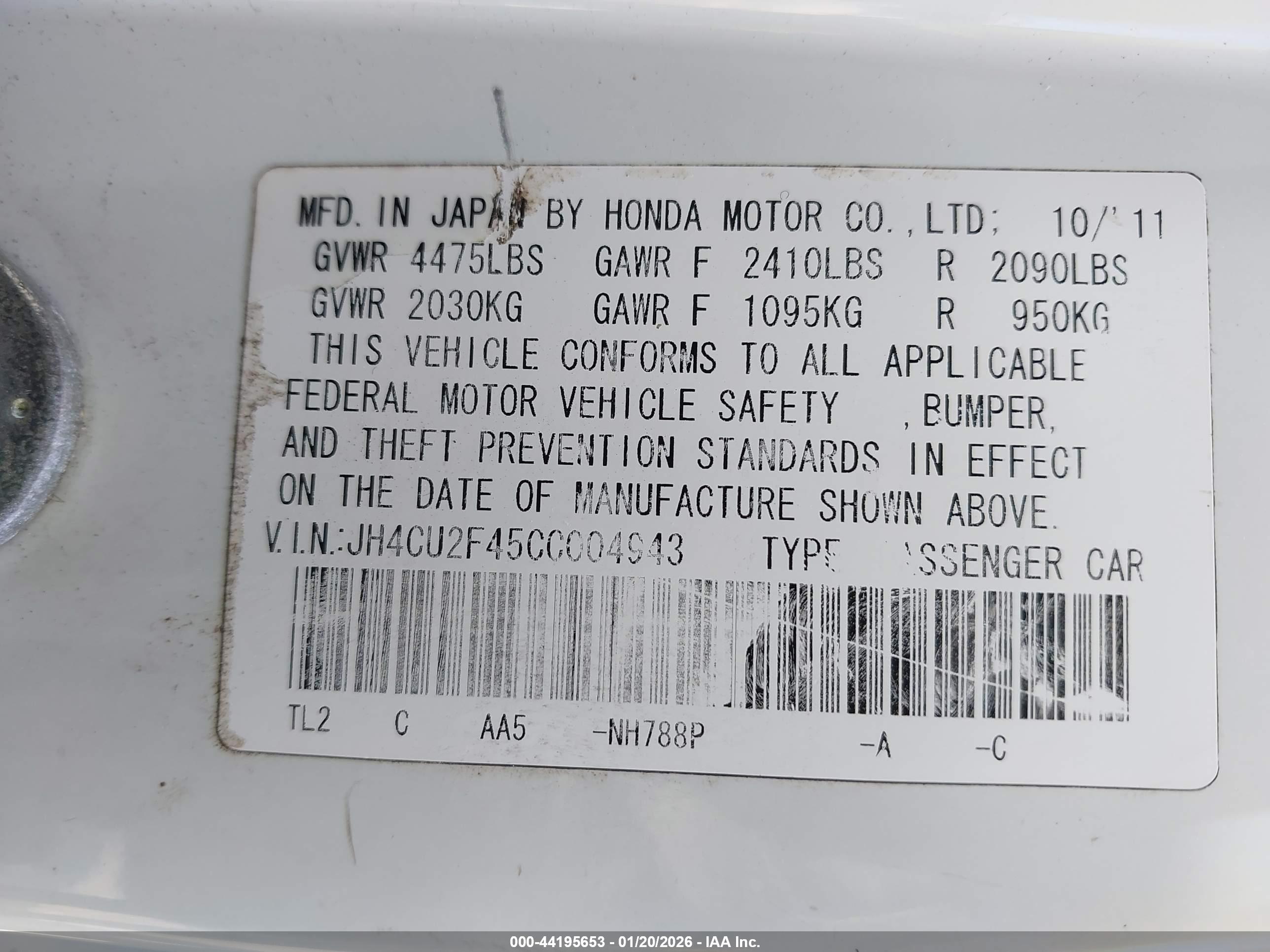 ACURA TSX image 9