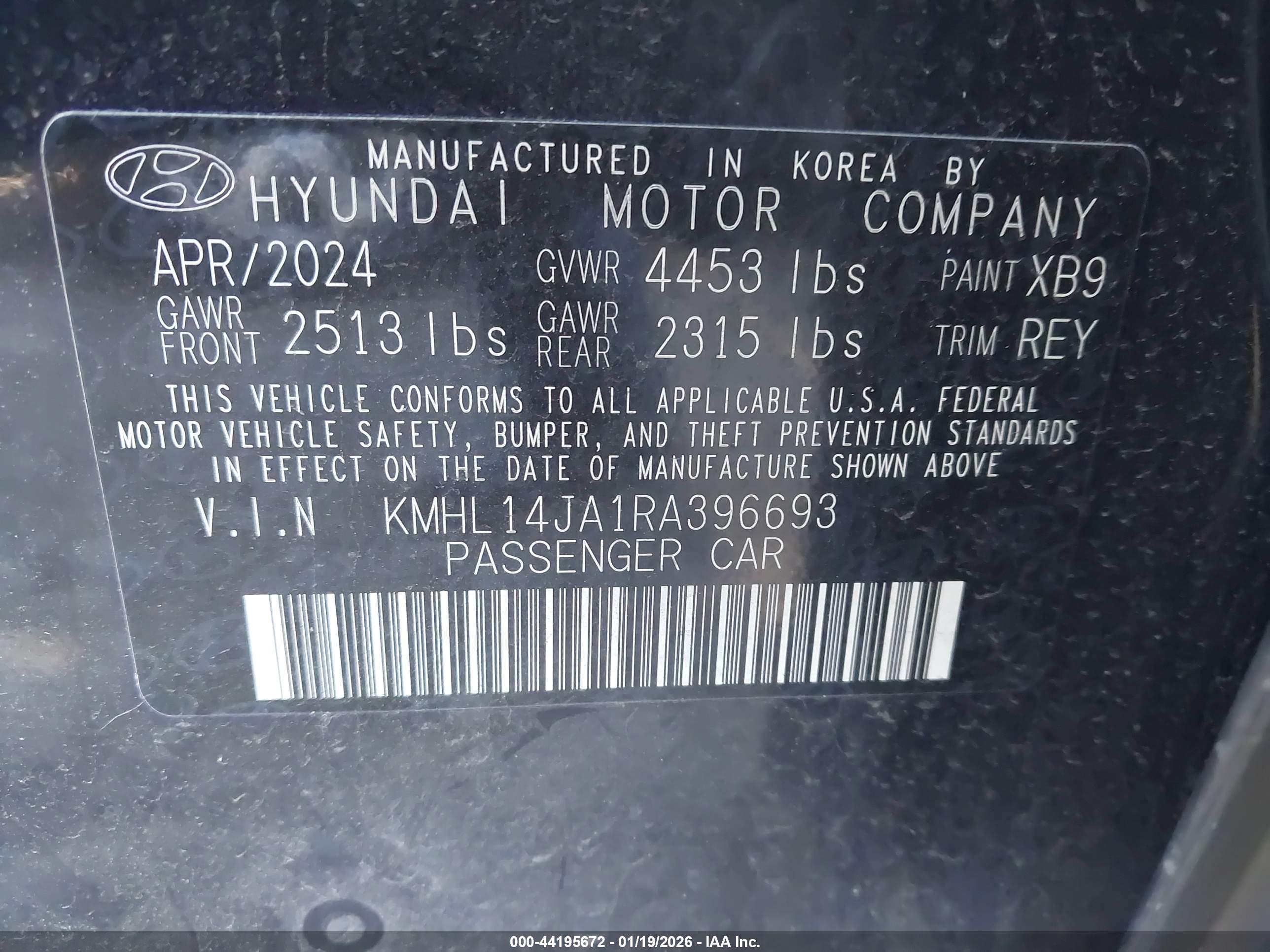 HYUNDAI SONATA image 9