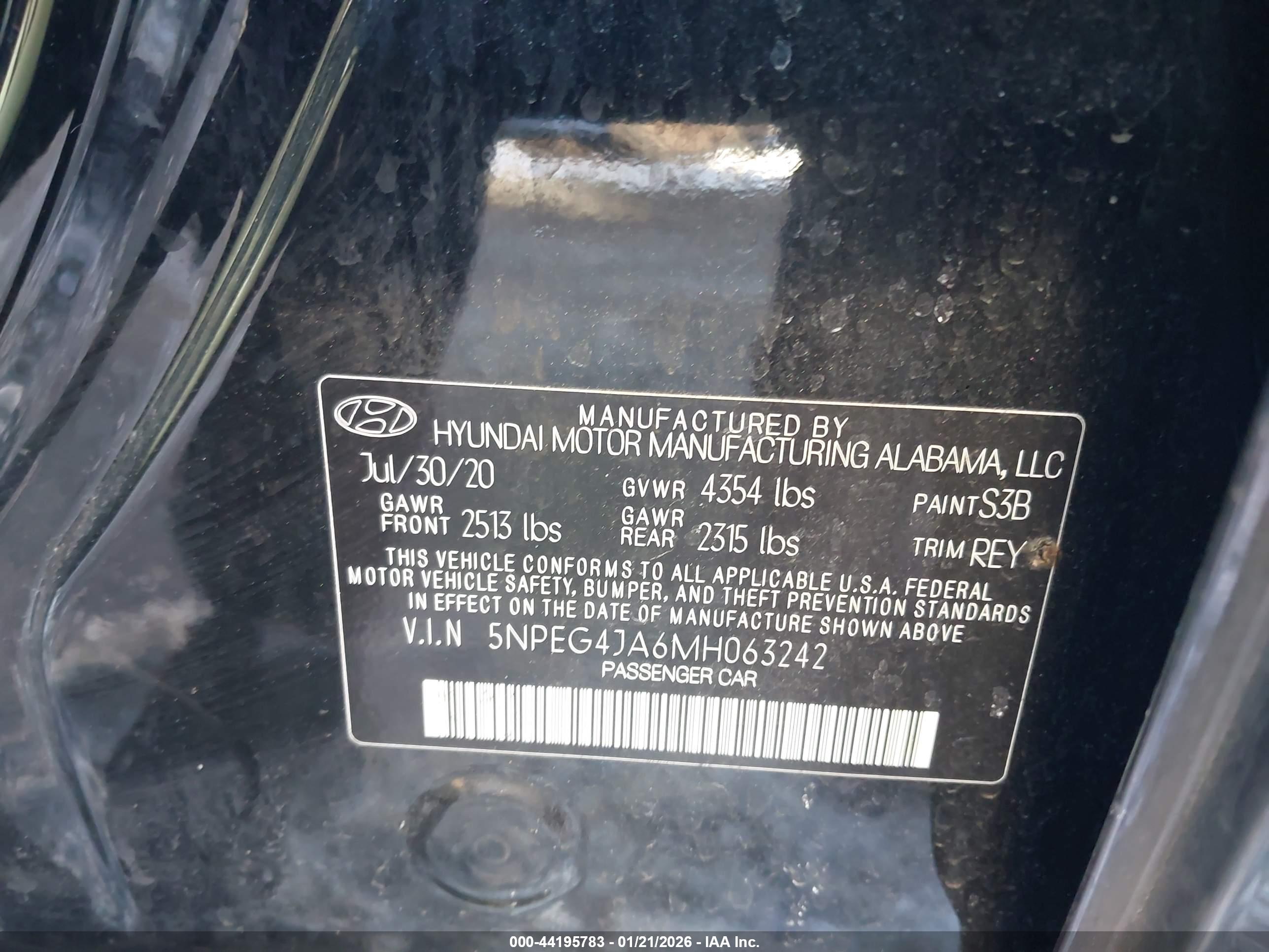 HYUNDAI SONATA image 9