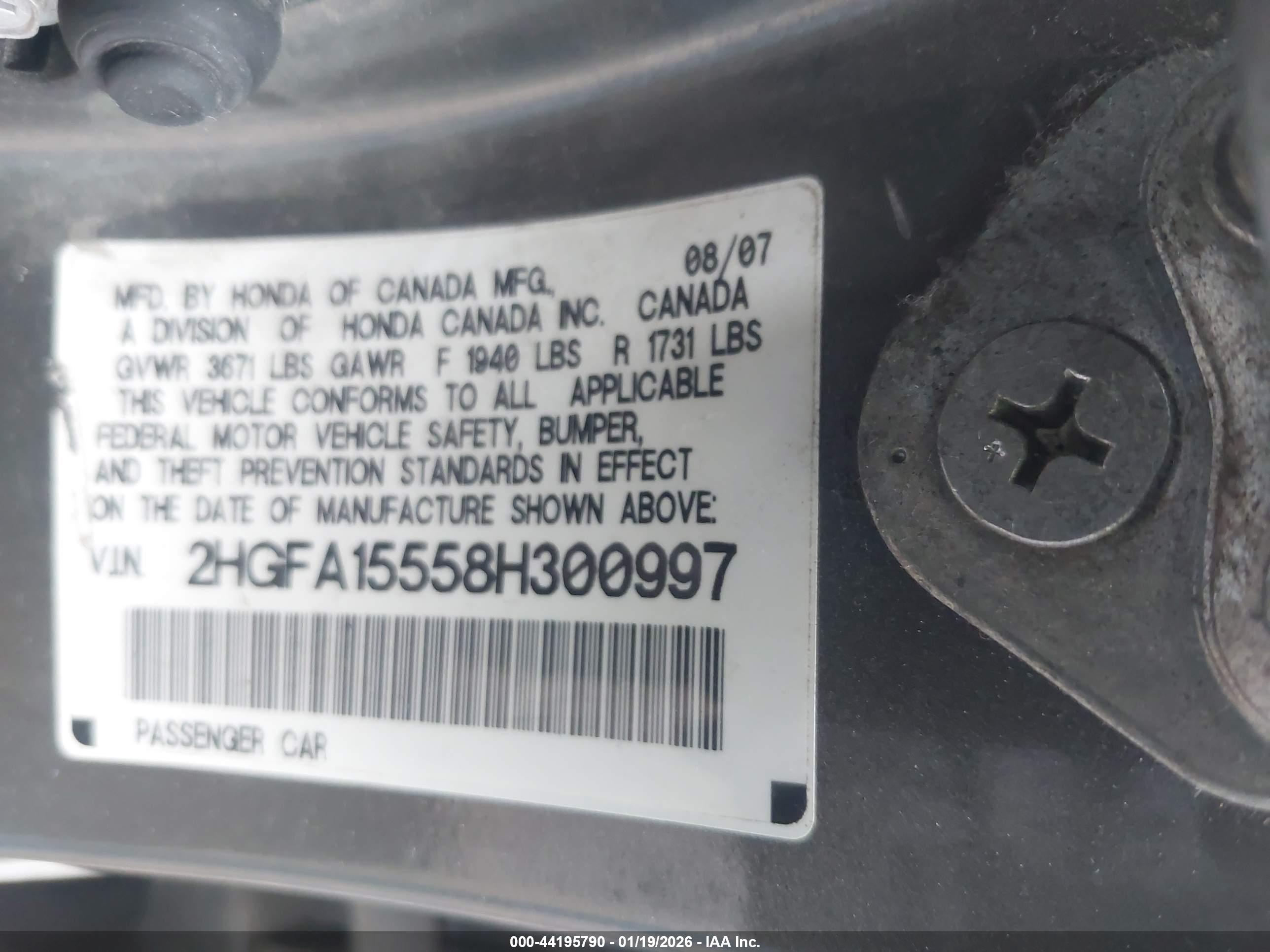 HONDA CIVIC image 9