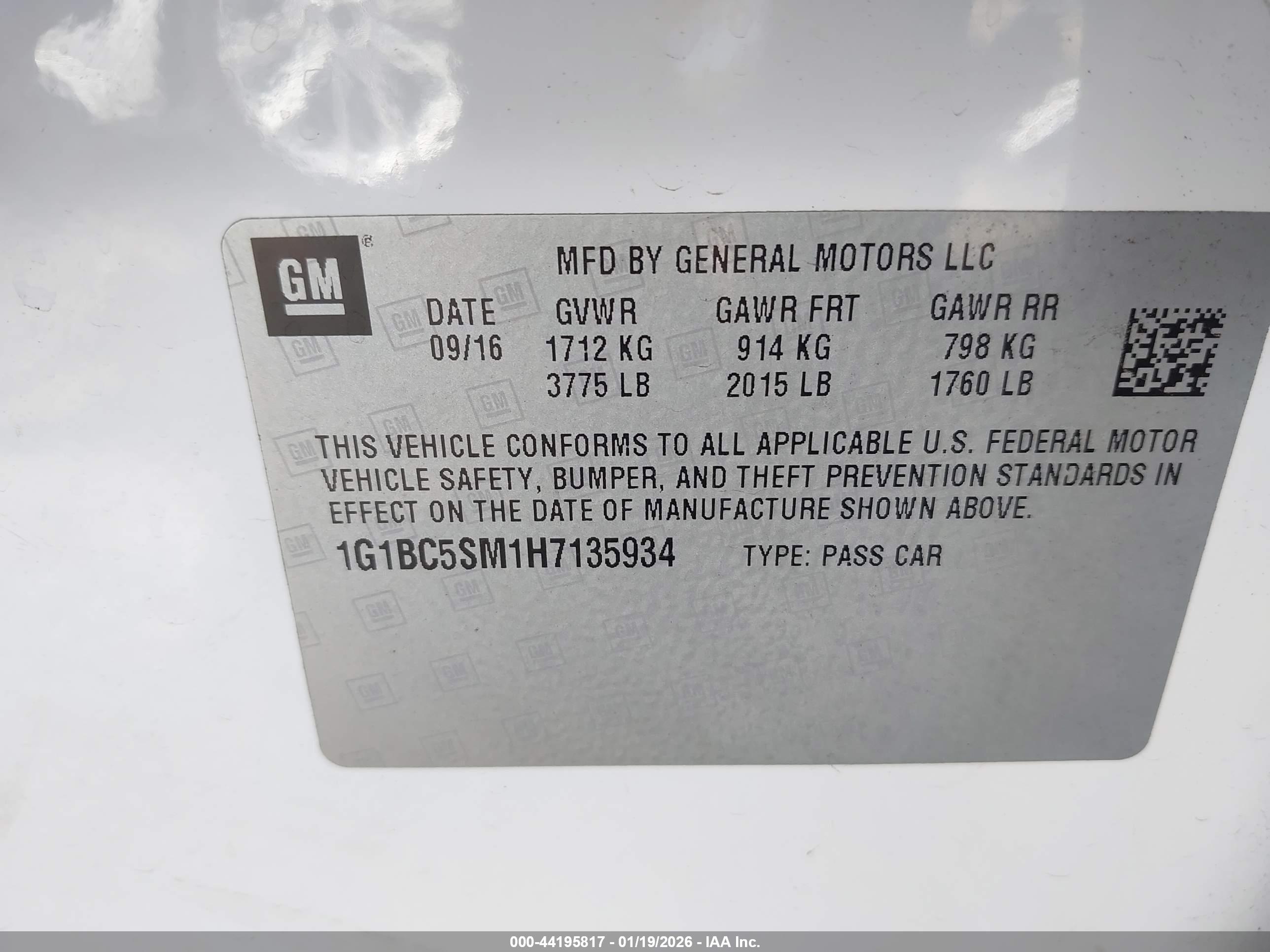 CHEVROLET CRUZE image 9