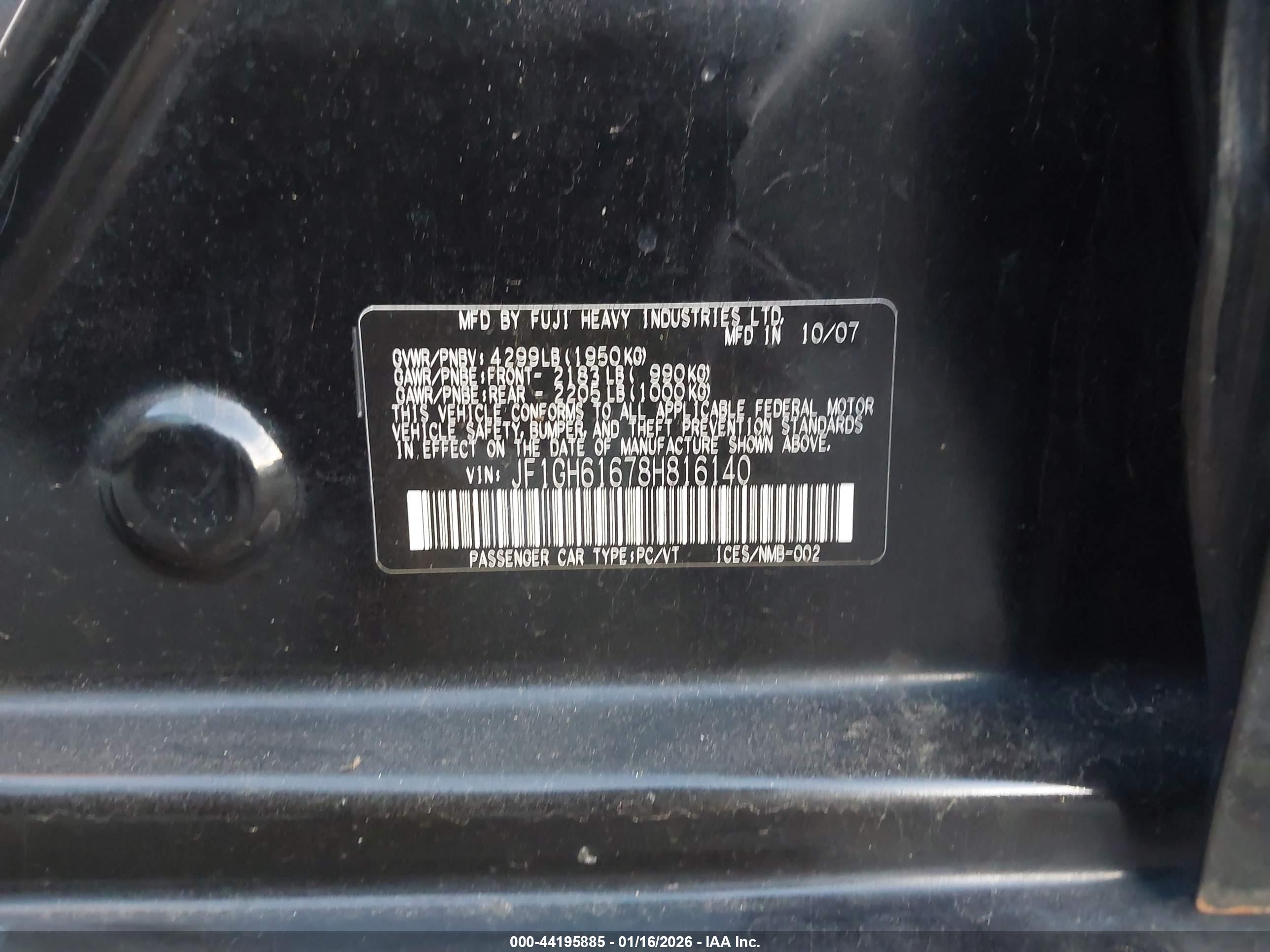 SUBARU IMPREZA image 9