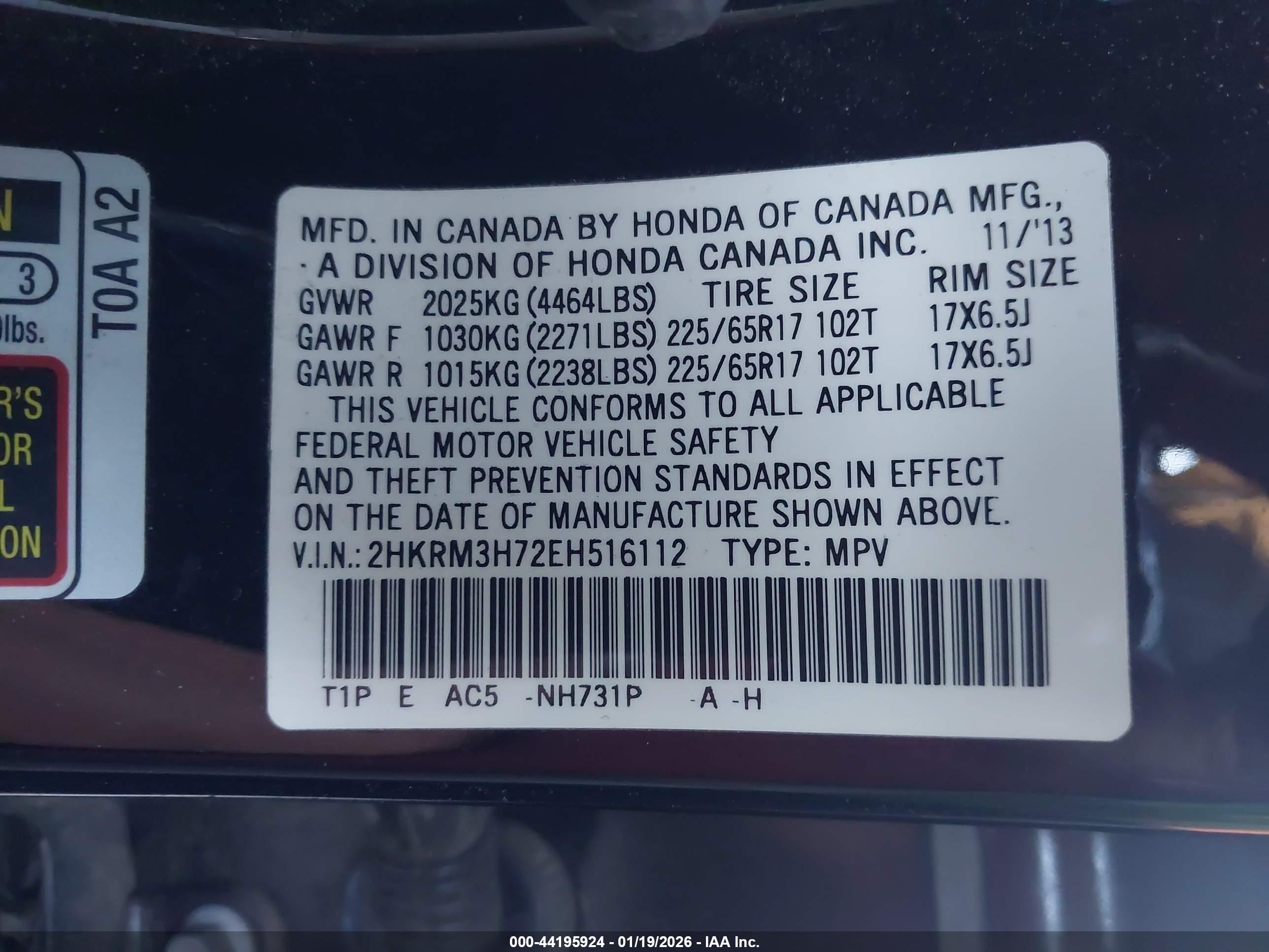 HONDA CR-V image 9