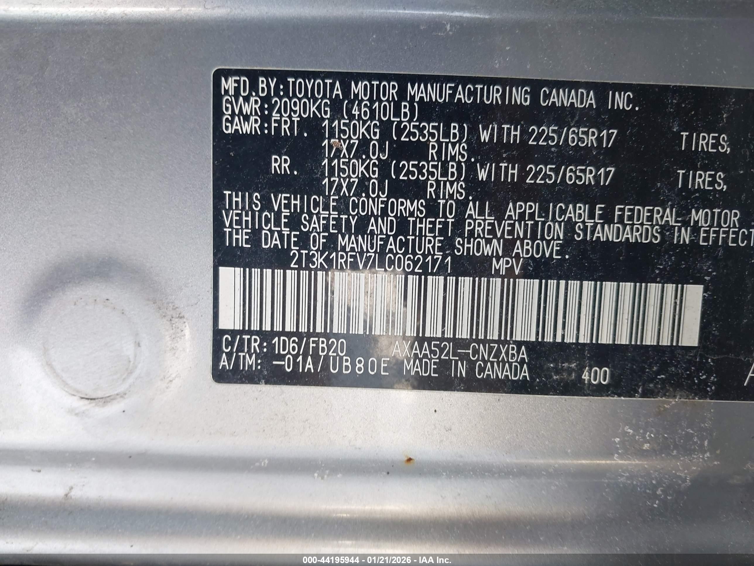 TOYOTA RAV4 image 9