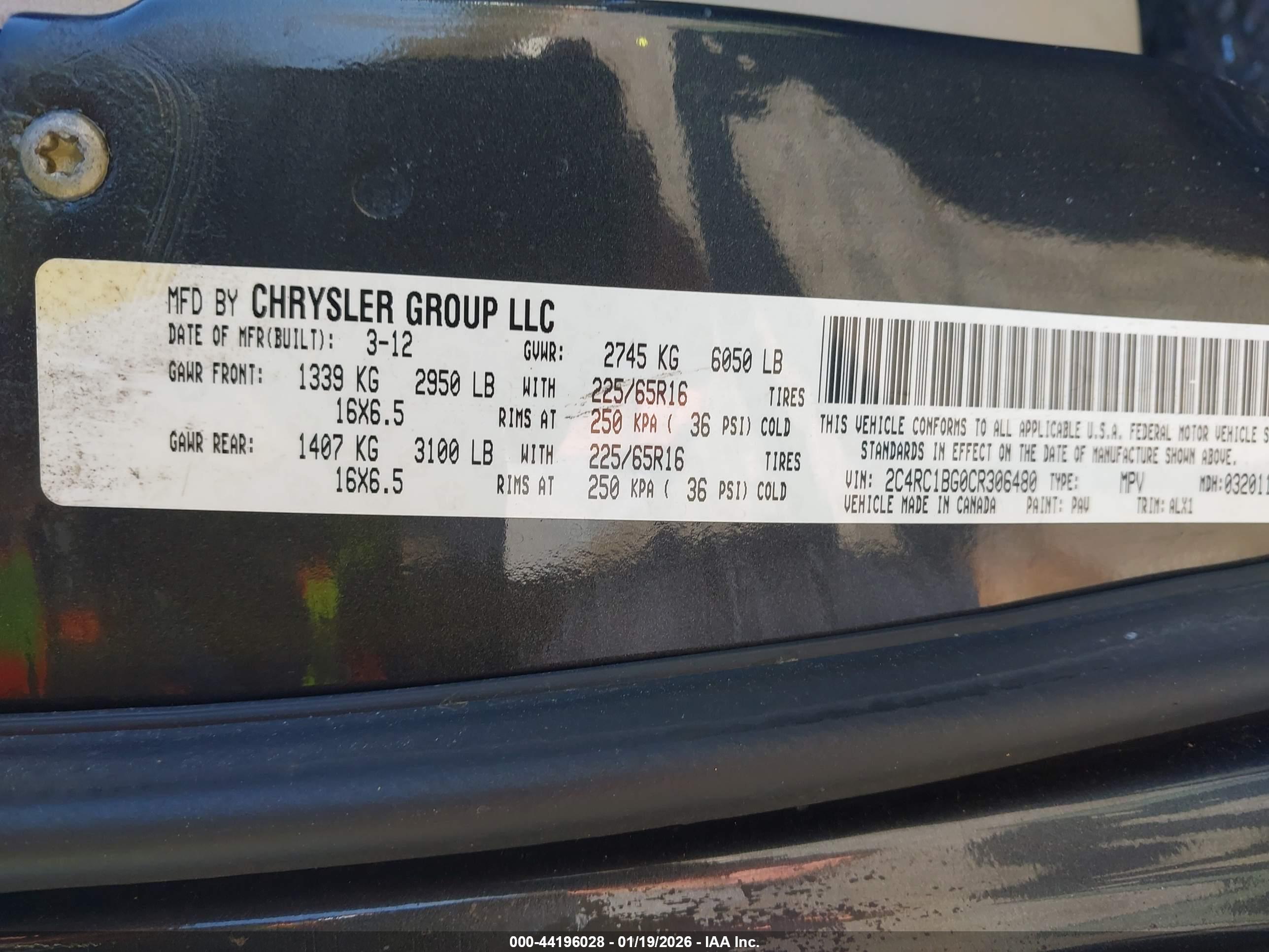 CHRYSLER TOWN image 9