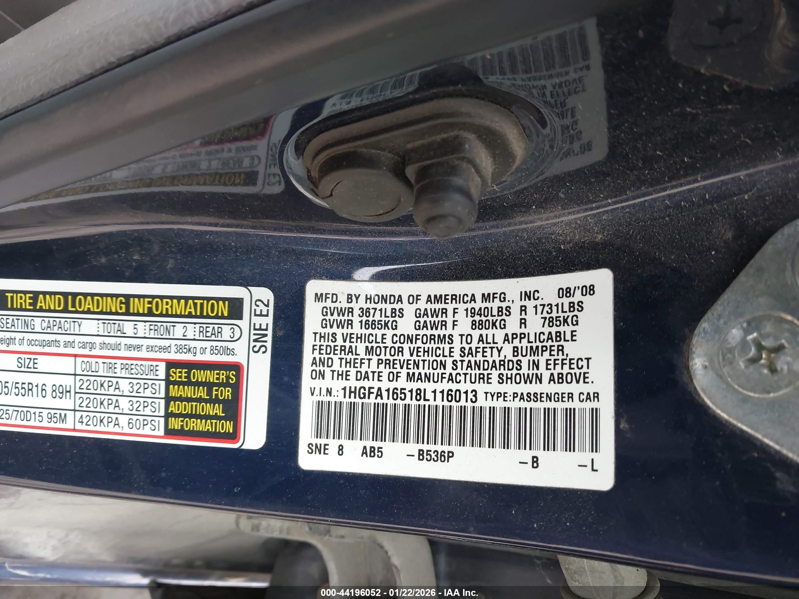 HONDA CIVIC image 9
