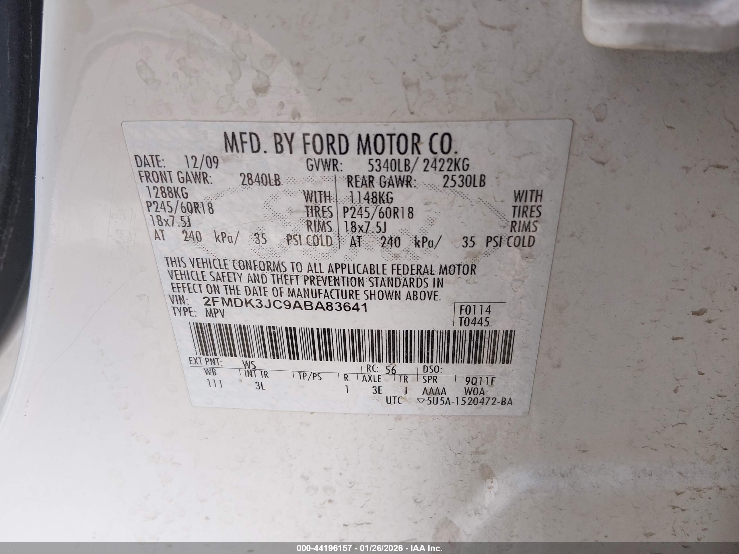 FORD EDGE image 9