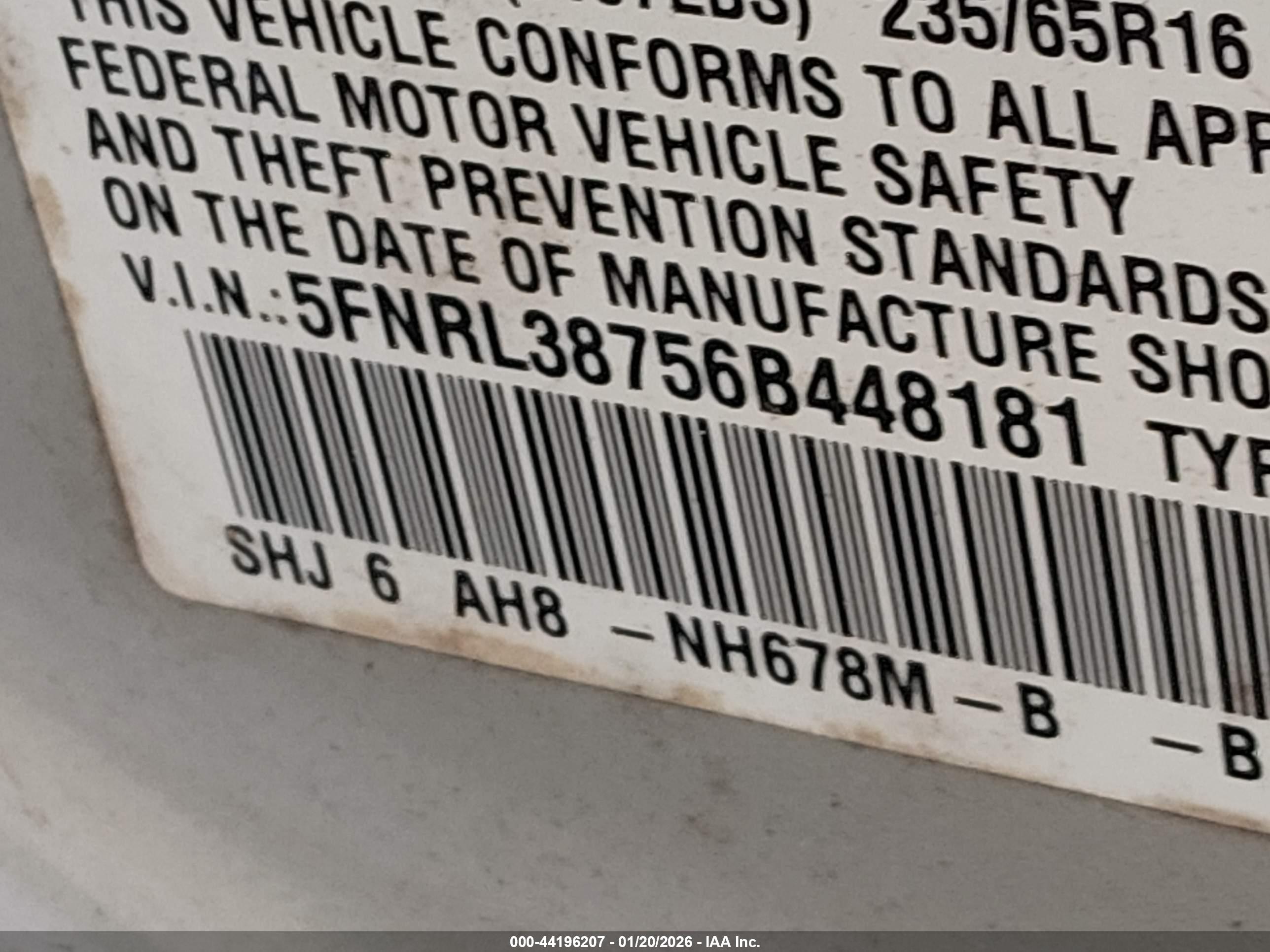 HONDA ODYSSEY image 9
