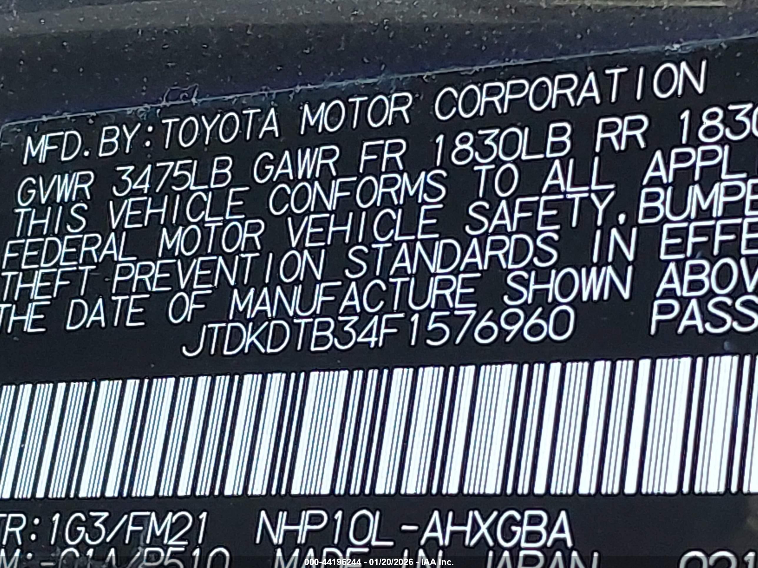 TOYOTA PRIUS image 9