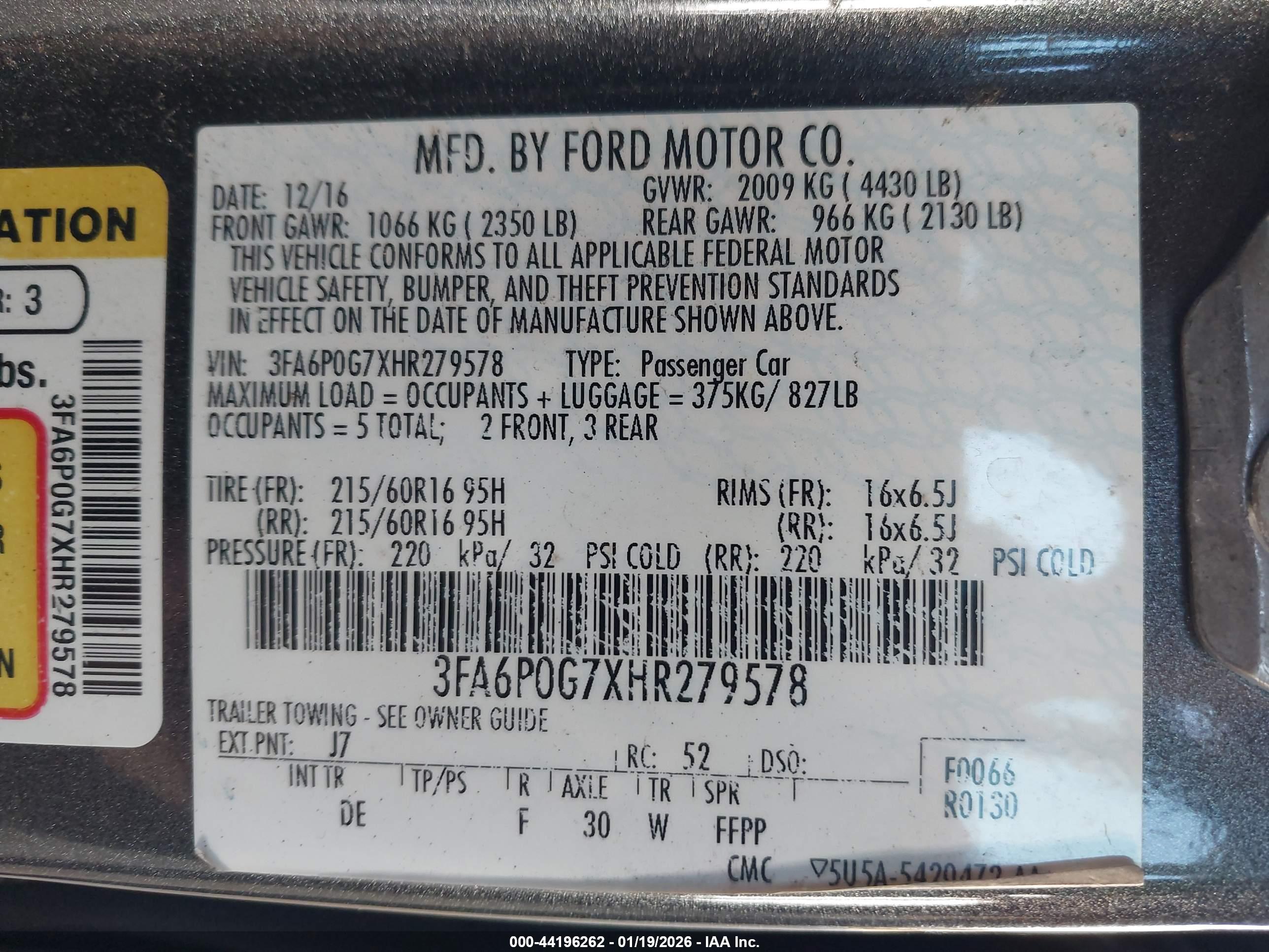 FORD FUSION image 9