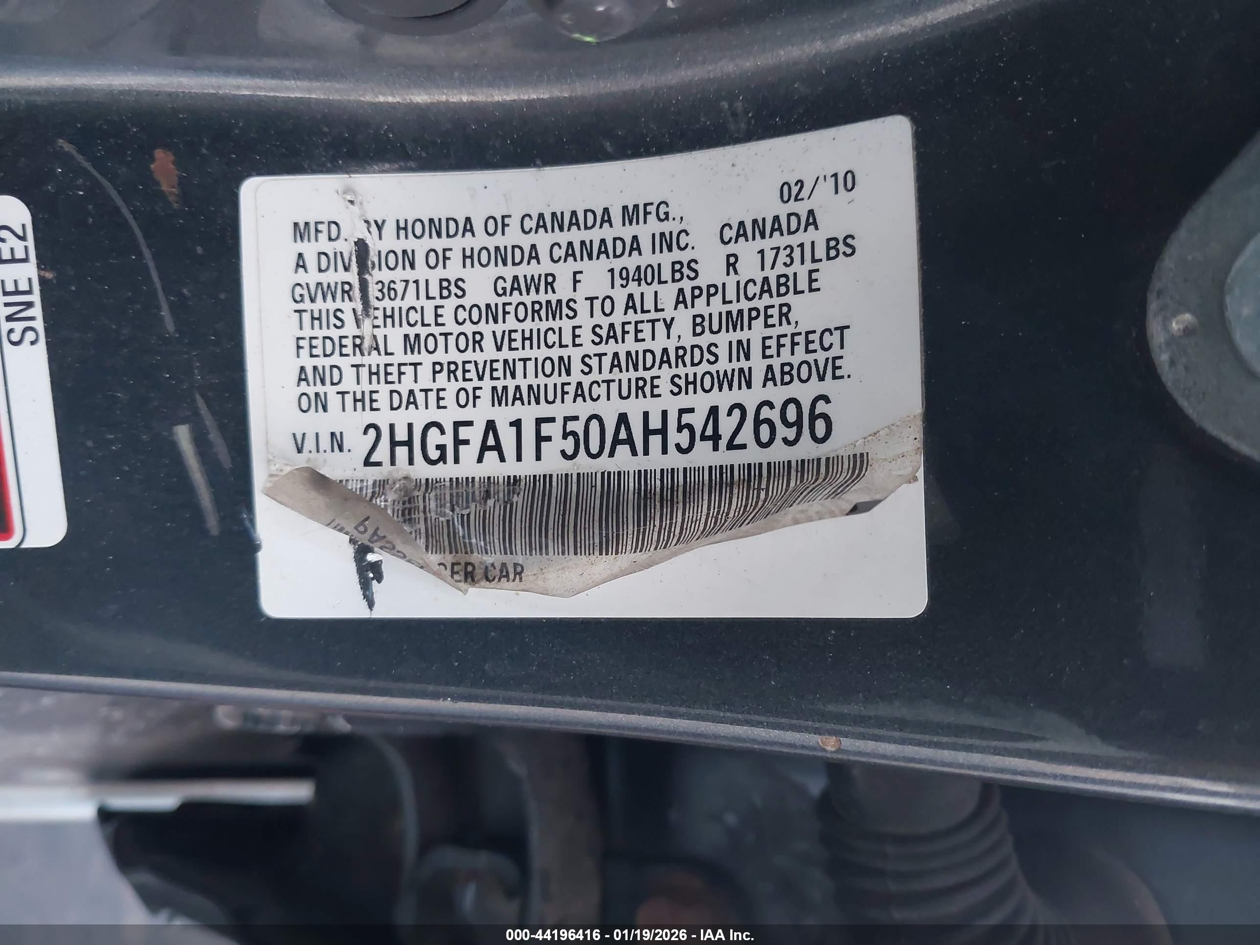 HONDA CIVIC image 9